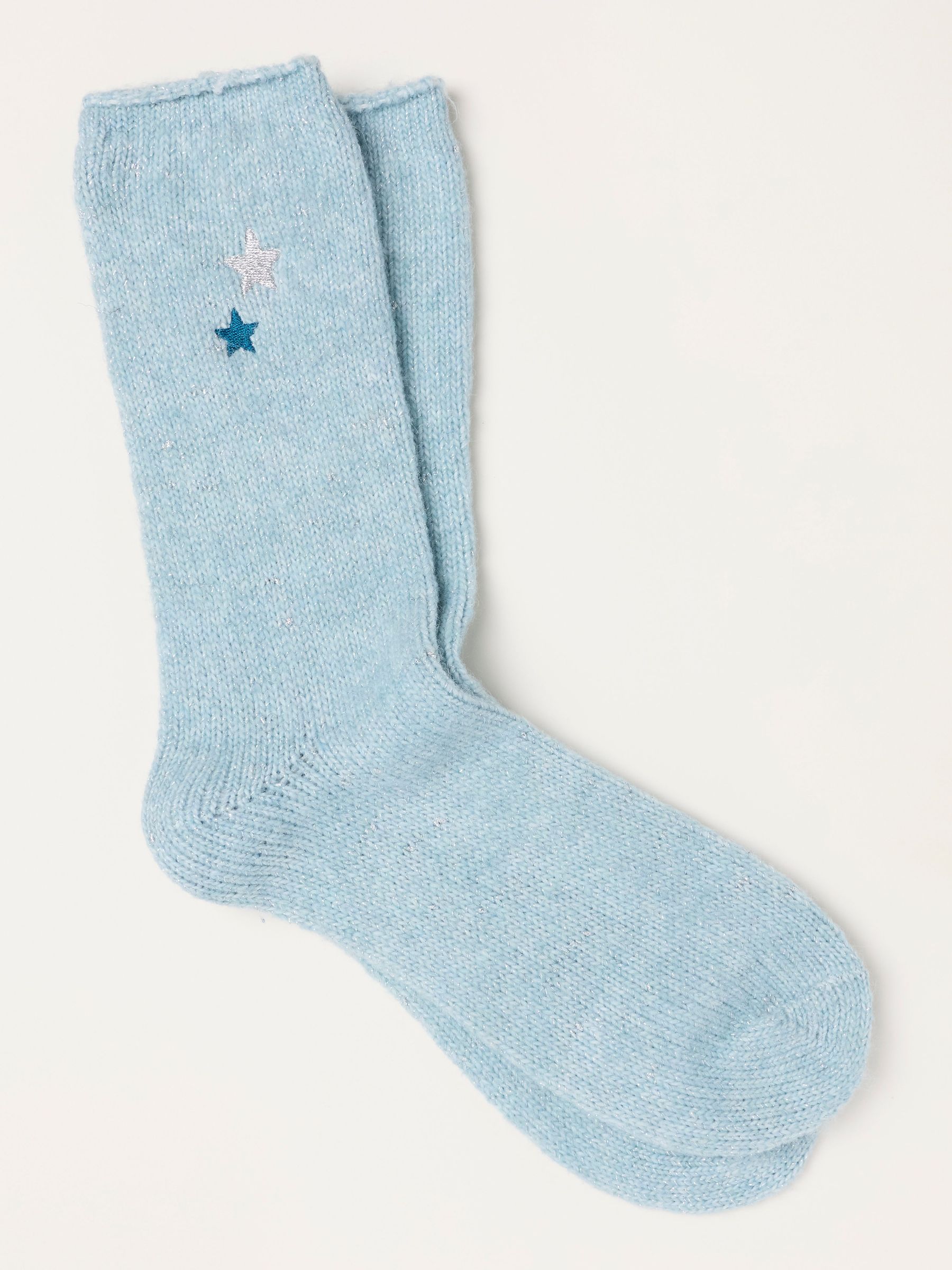 Blue - Super Soft Star Socks
