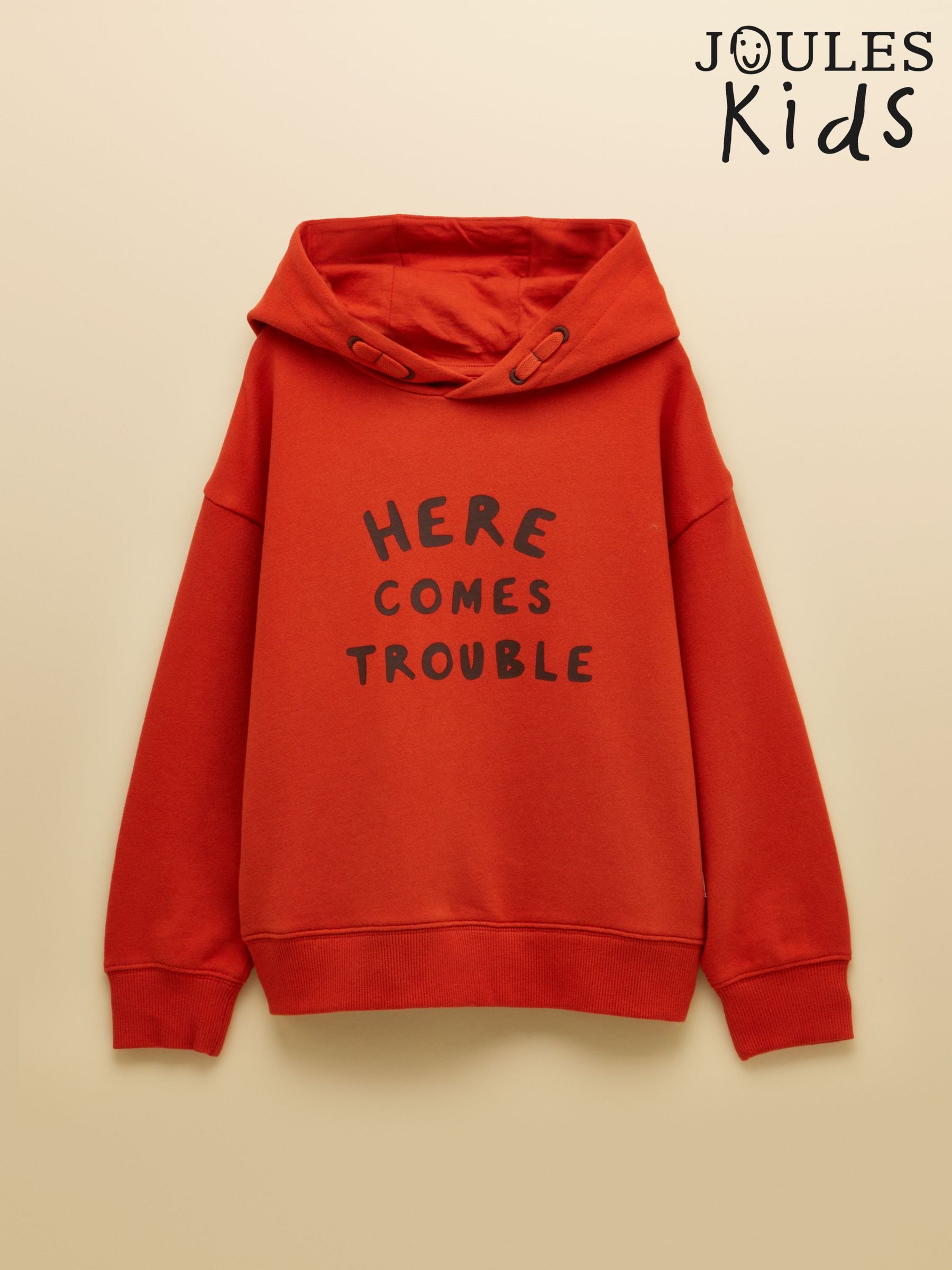 Burnt Orange - Slogan Hoodie