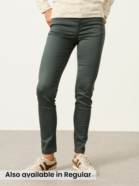 Green - Five Pocket Jeggings