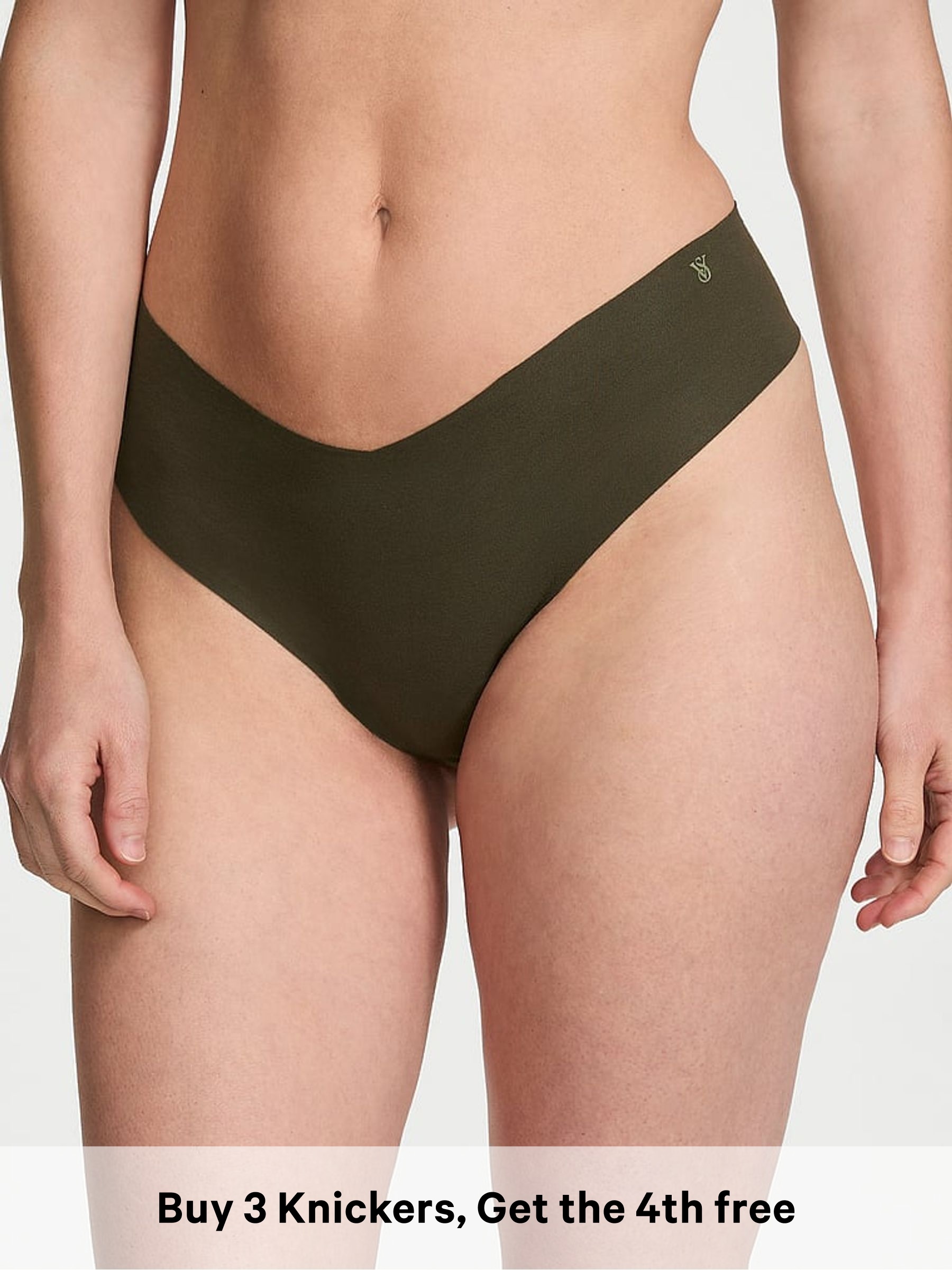 Olive Green - Cheeky Cotton Knickers