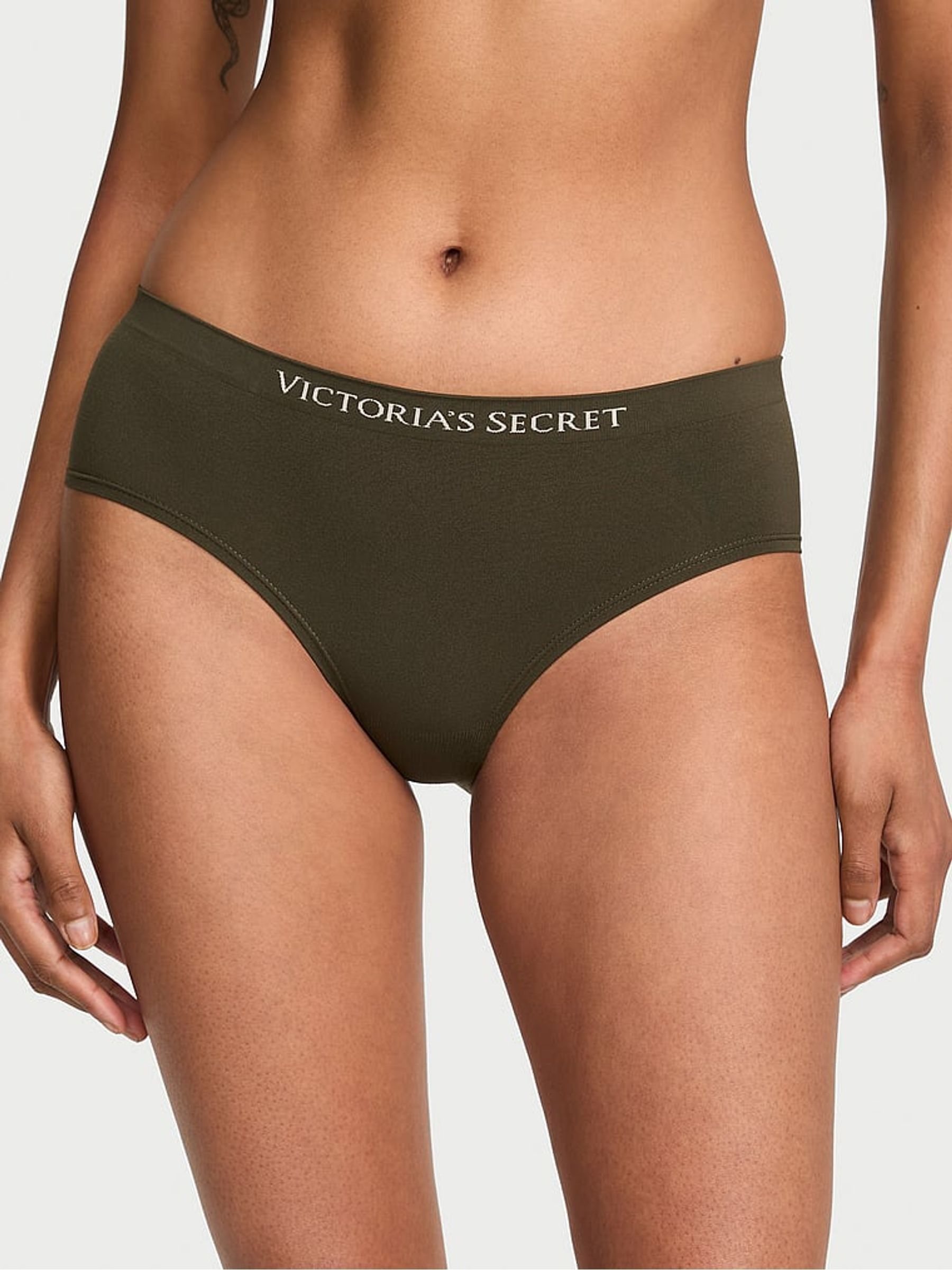 Olive Green - Thong Knickers