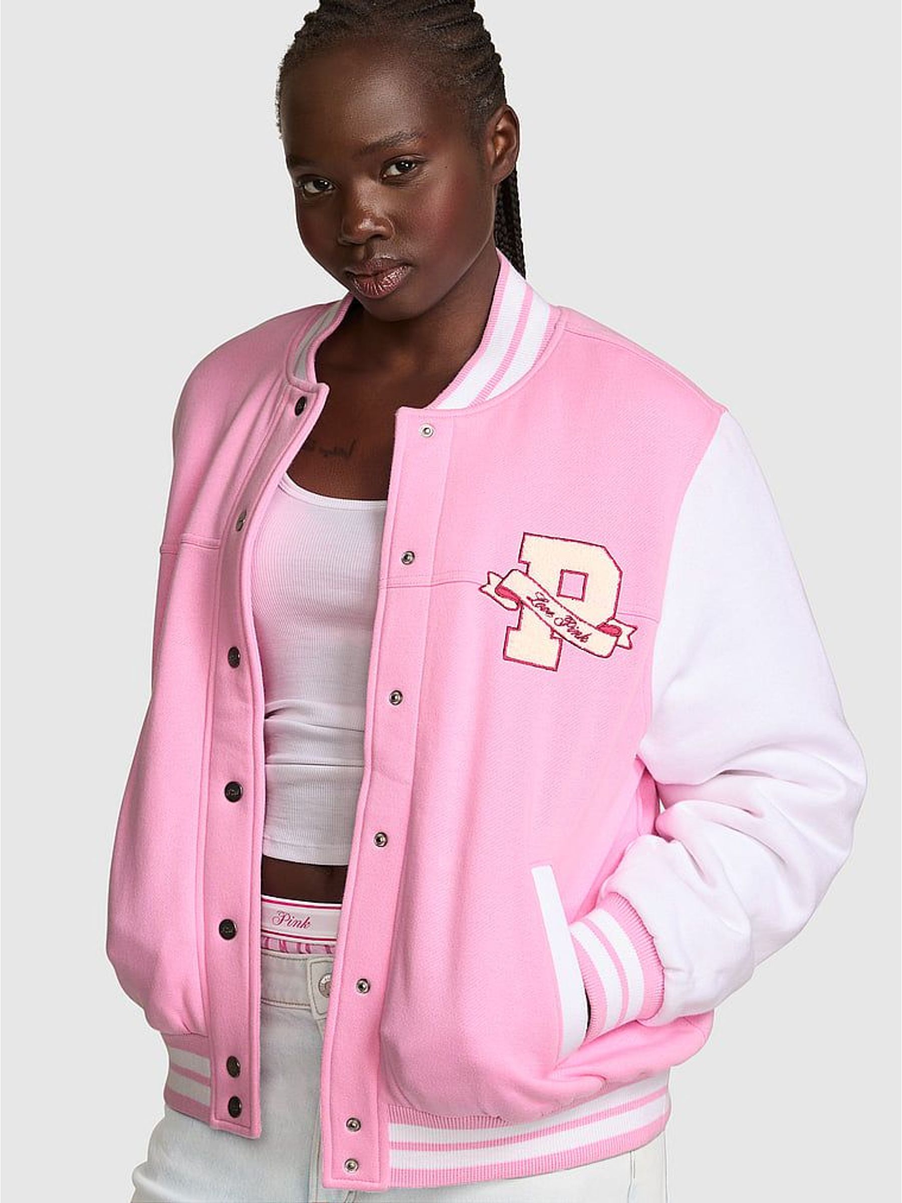 Pink Lollipop - Varsity Jacket