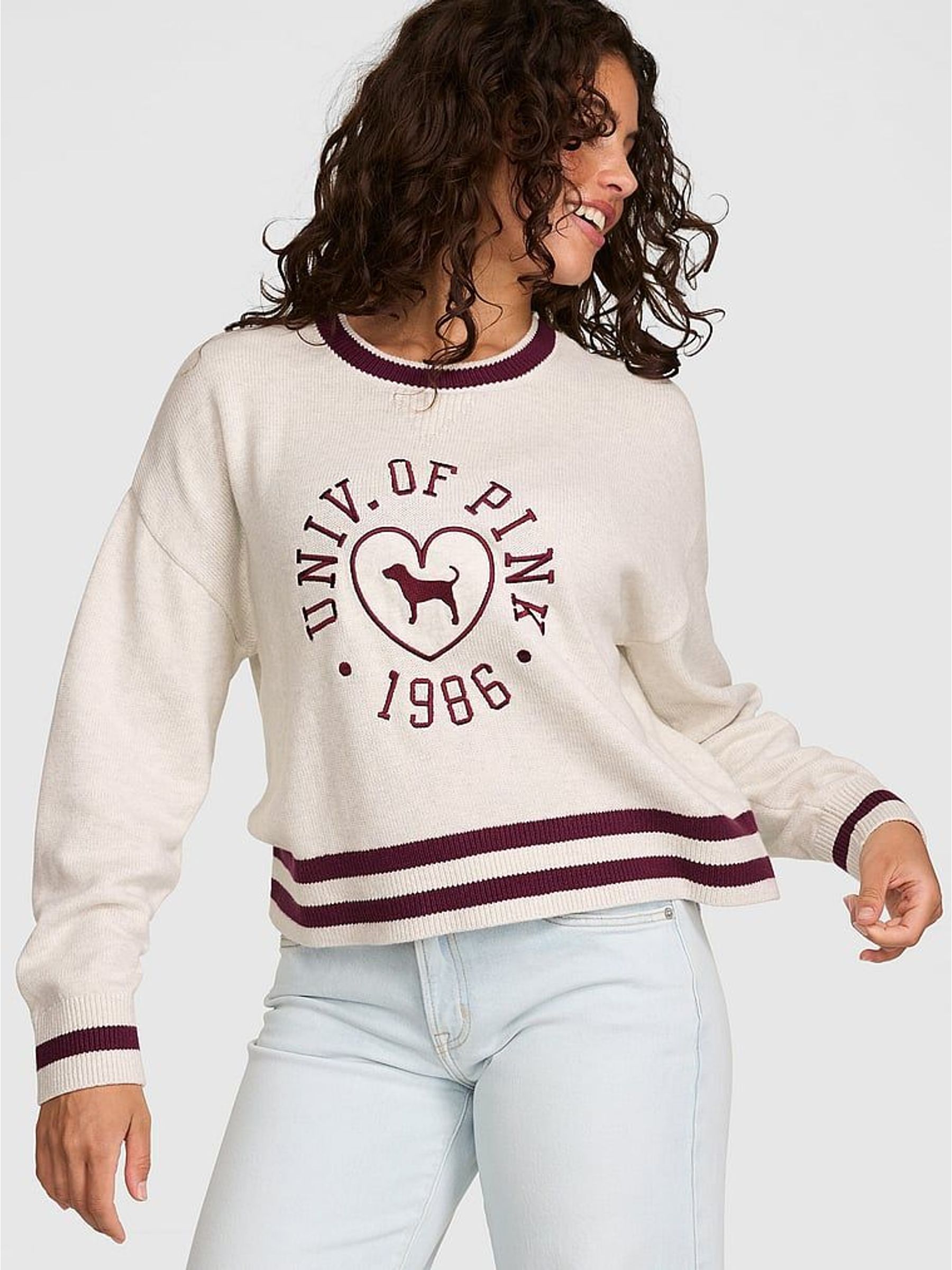 Snow Heather Grey - Knit Jumper