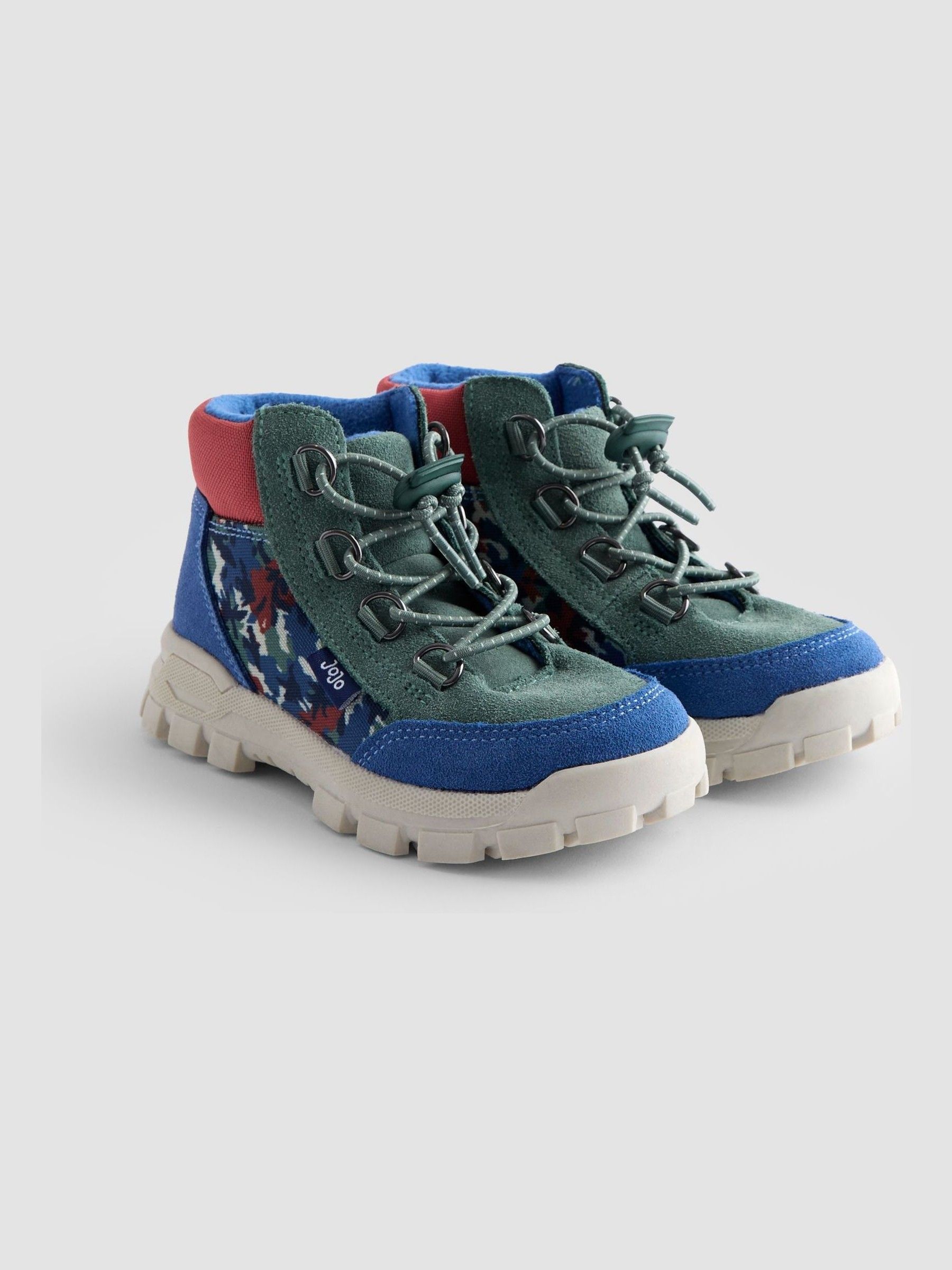 Green Camo - Hiking Boots