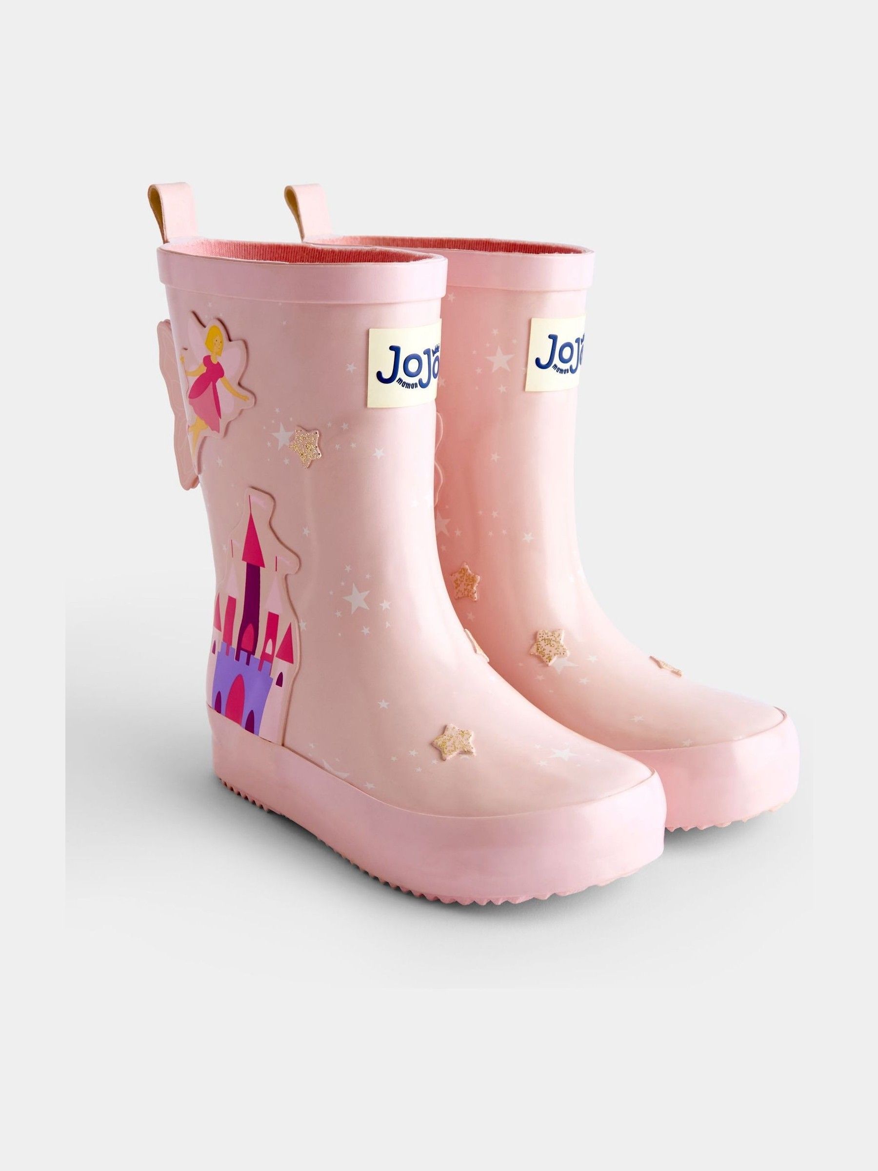 Pink Fairy Wing - Cosy Lined Wellies