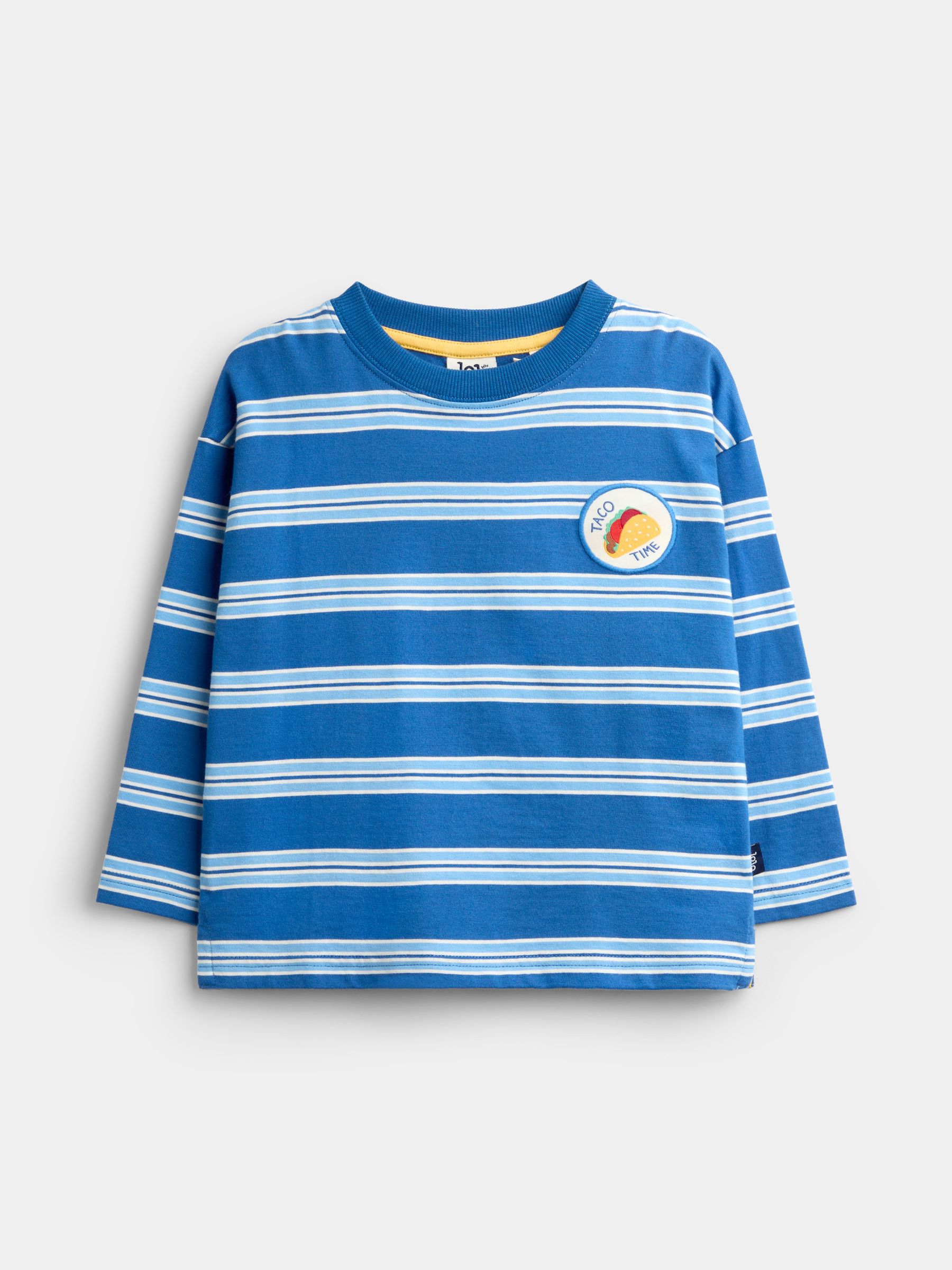 Blue Taco - Badge Striped Top