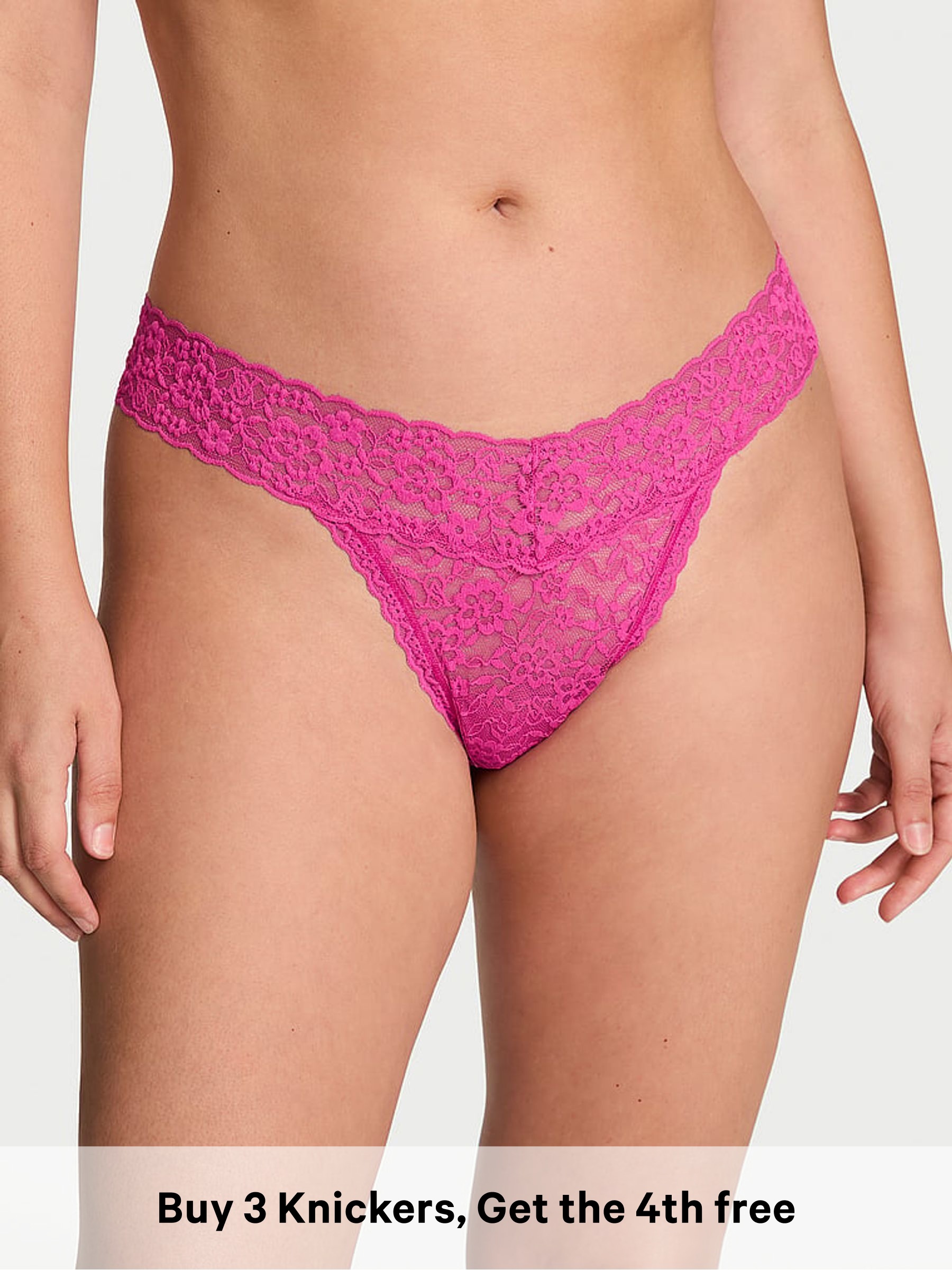 Pink Fire - Thong Knickers