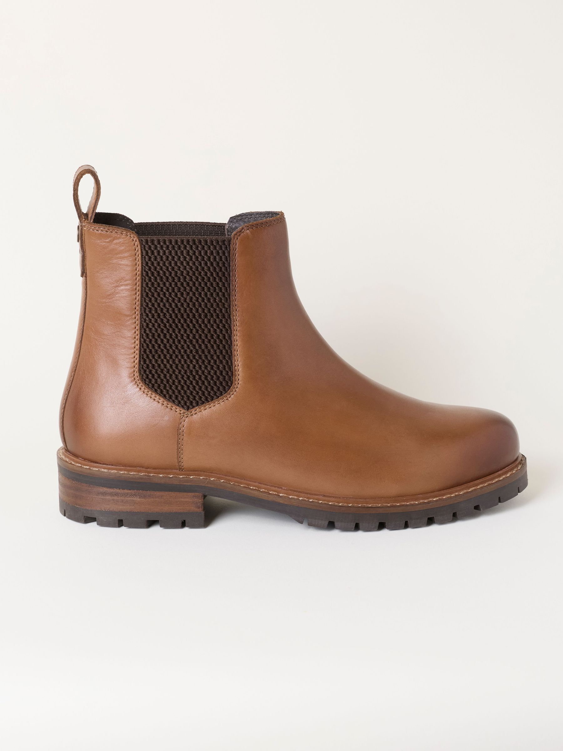 Tan Brown - Leather Classic Chelsea Boot