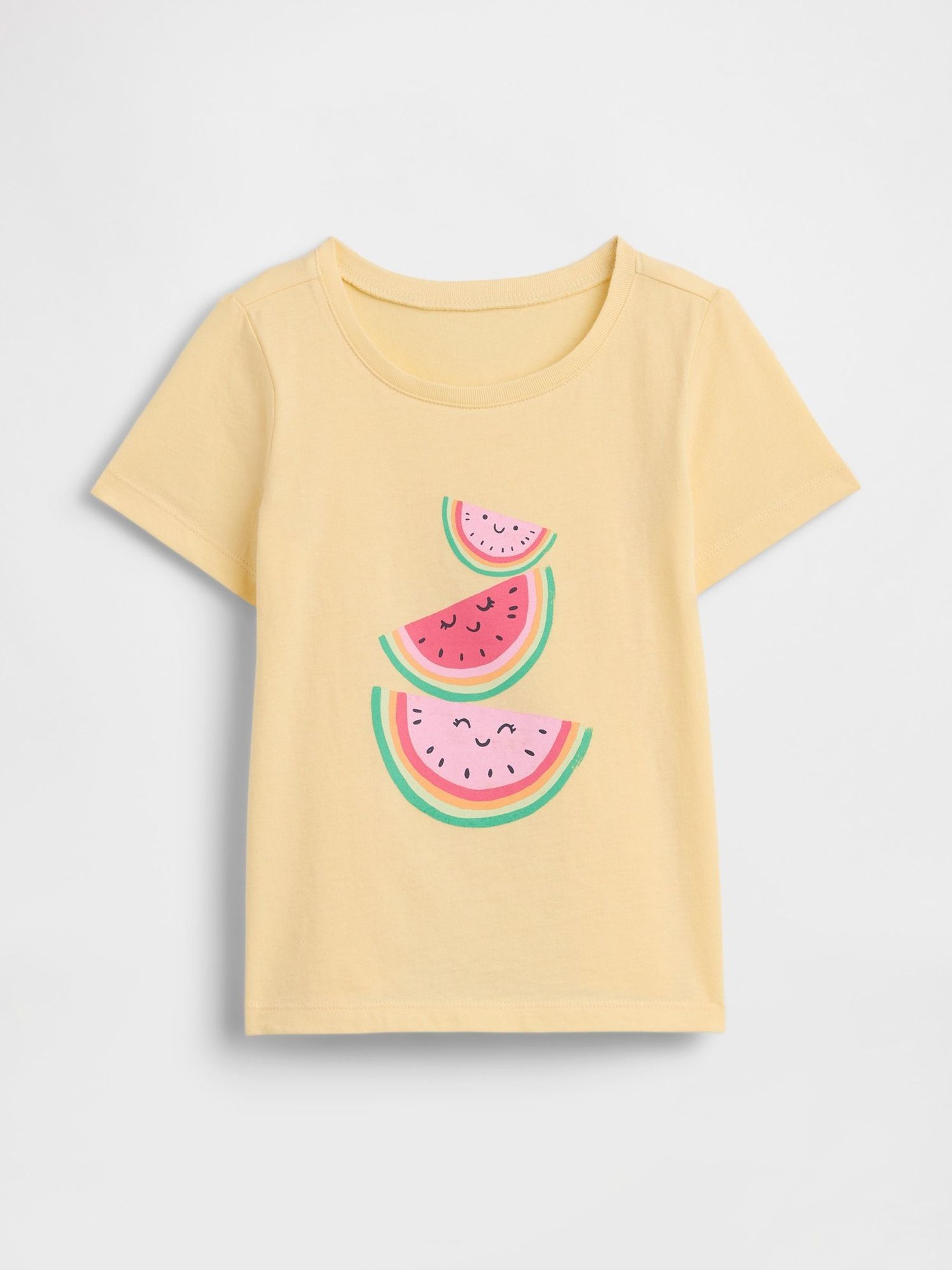 Yellow Watermelon - Graphic Short Sleeve T-shirt
