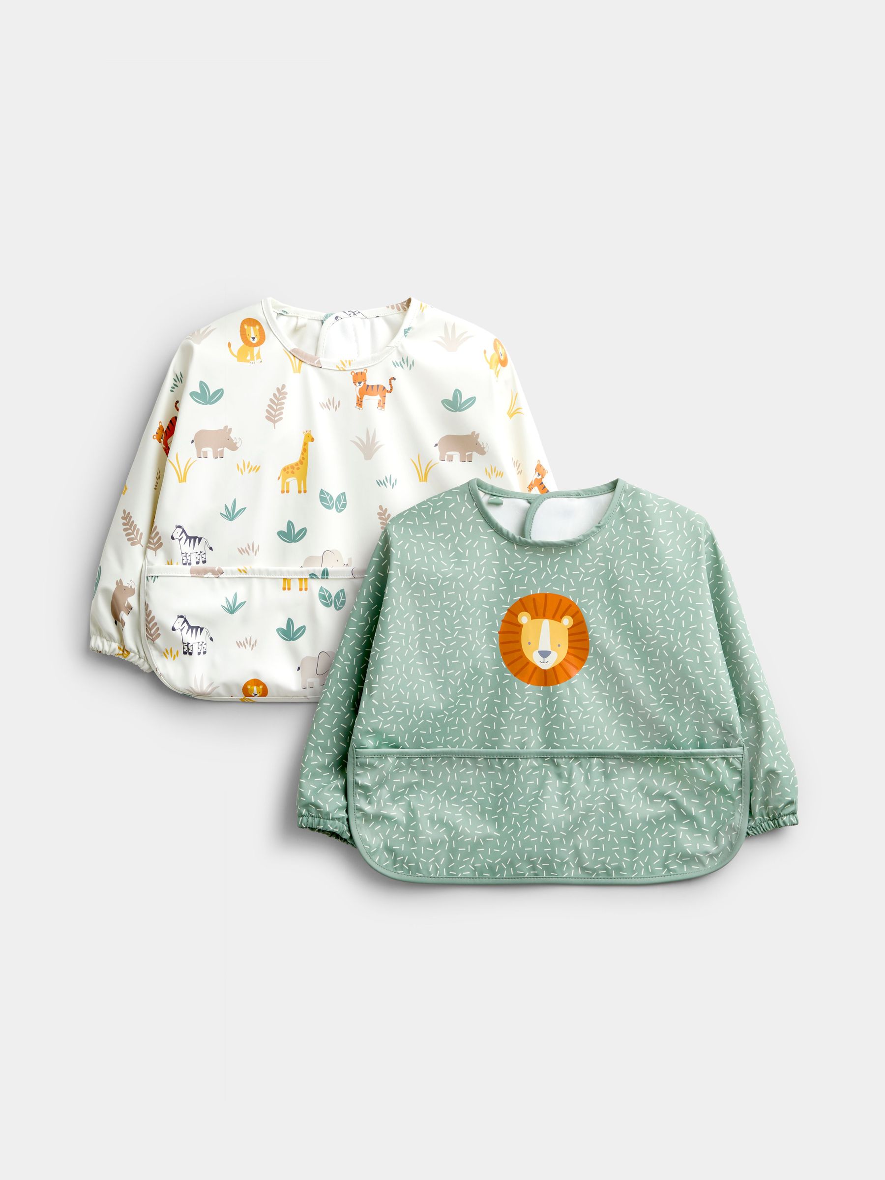 2-pack Sleeve Bib Set