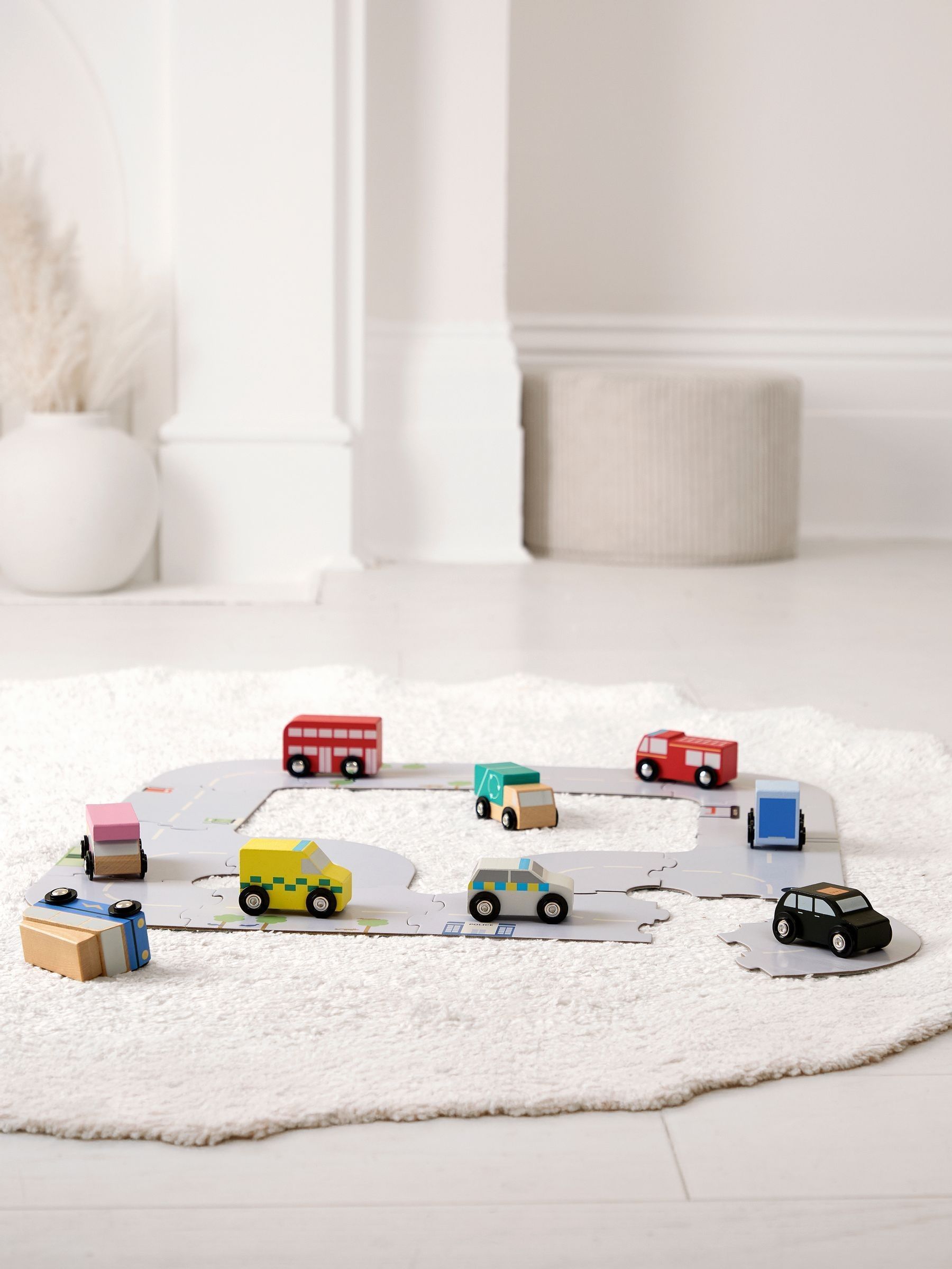 Vehicle Set & Jigsaw Road