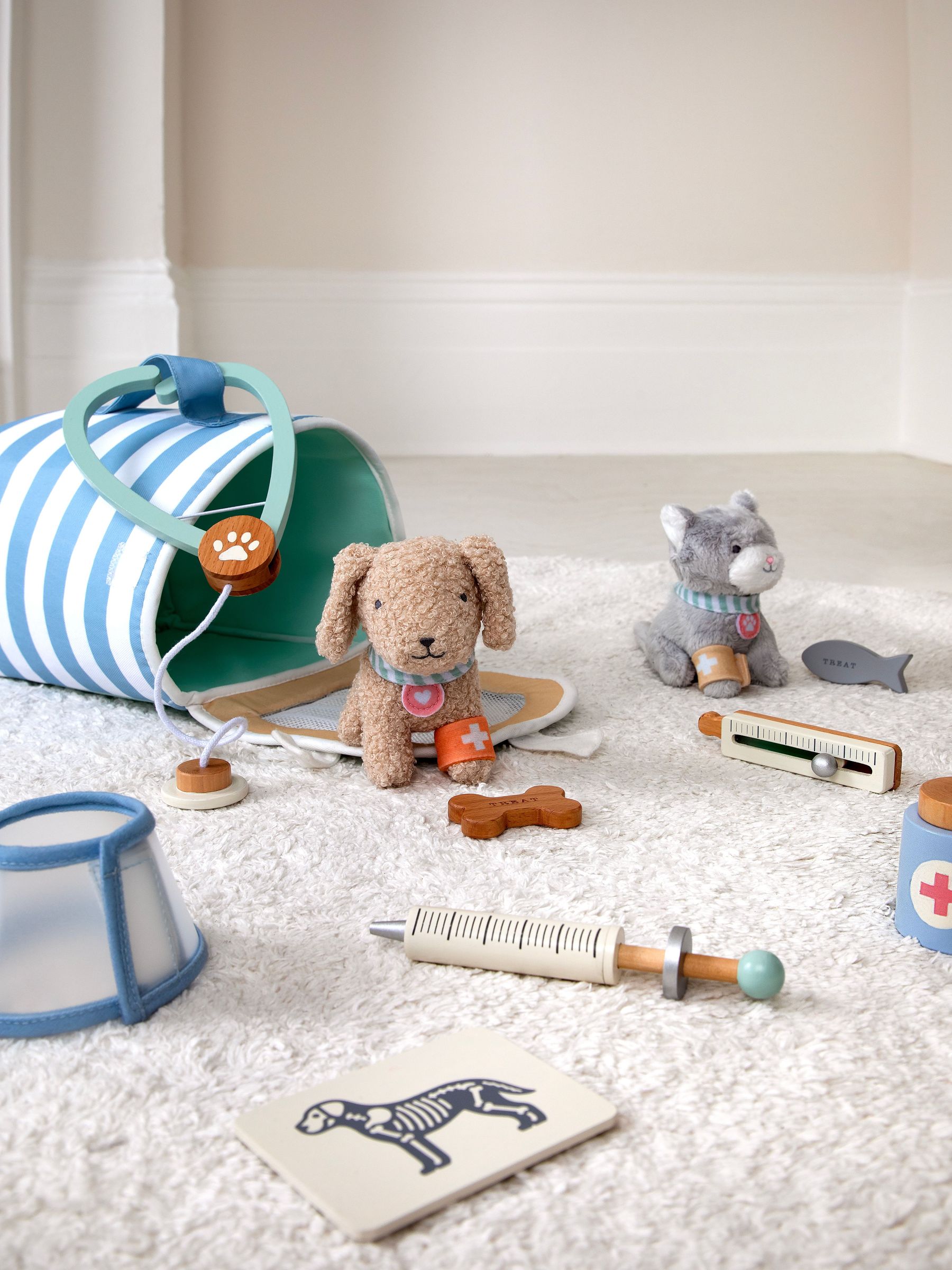 Vet Accessories Playset