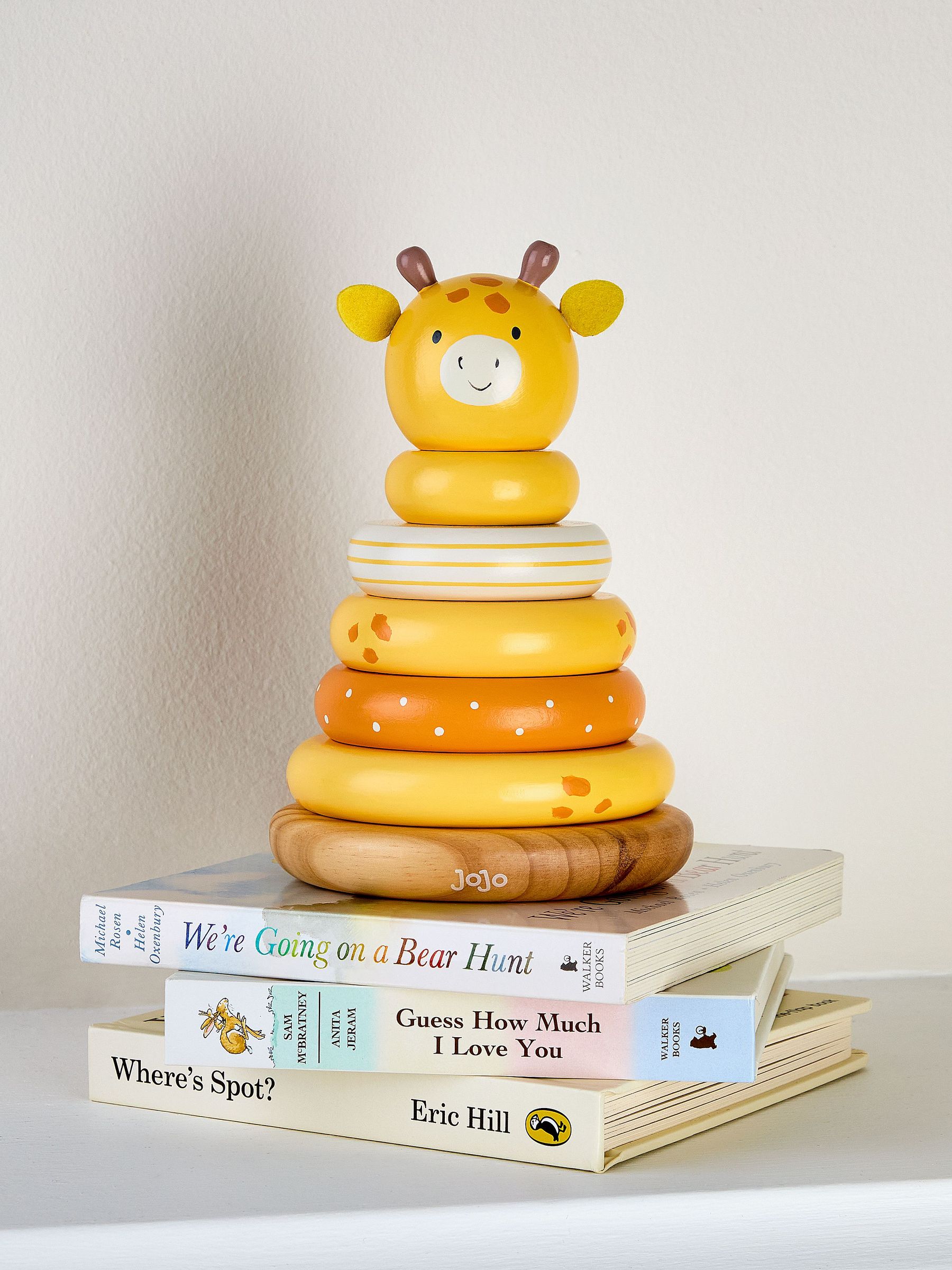 Giraffe Wooden Toy Stacker