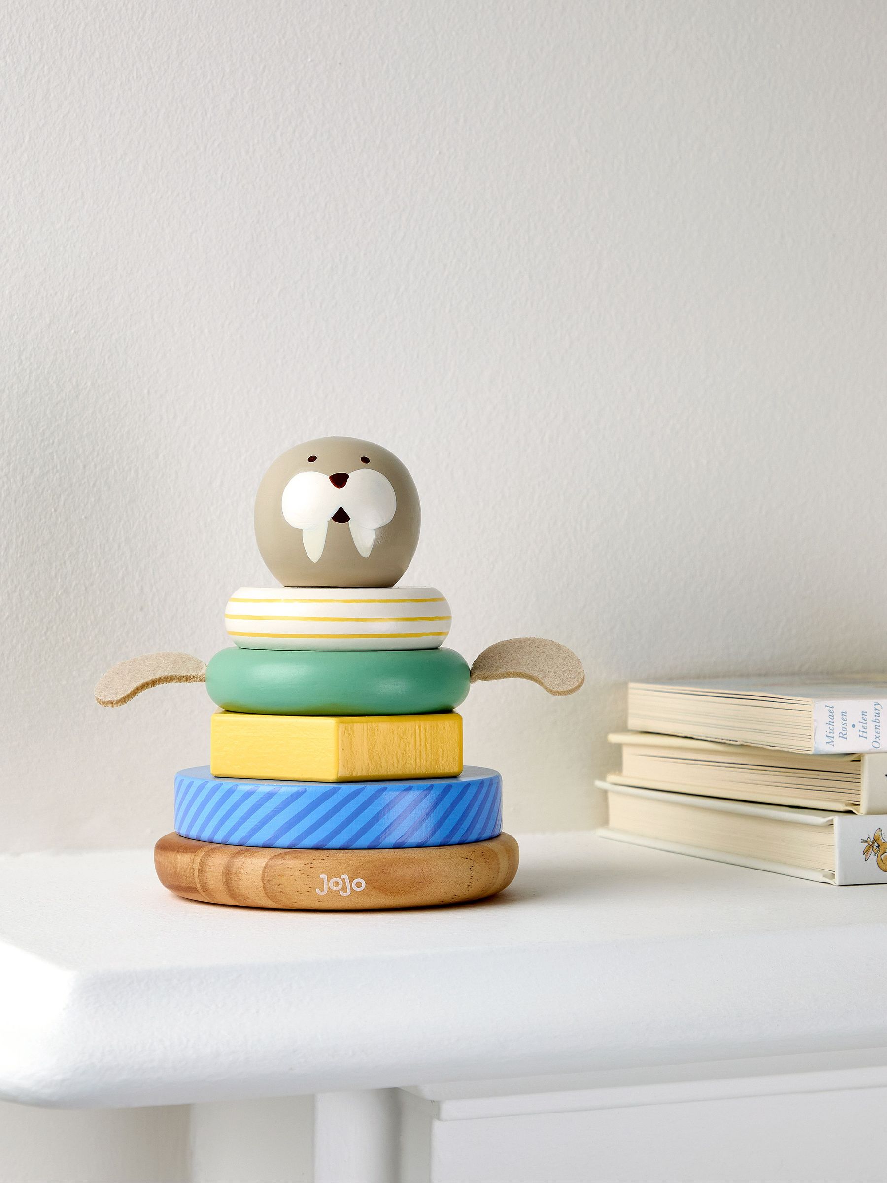 Walrus Wooden Stacker