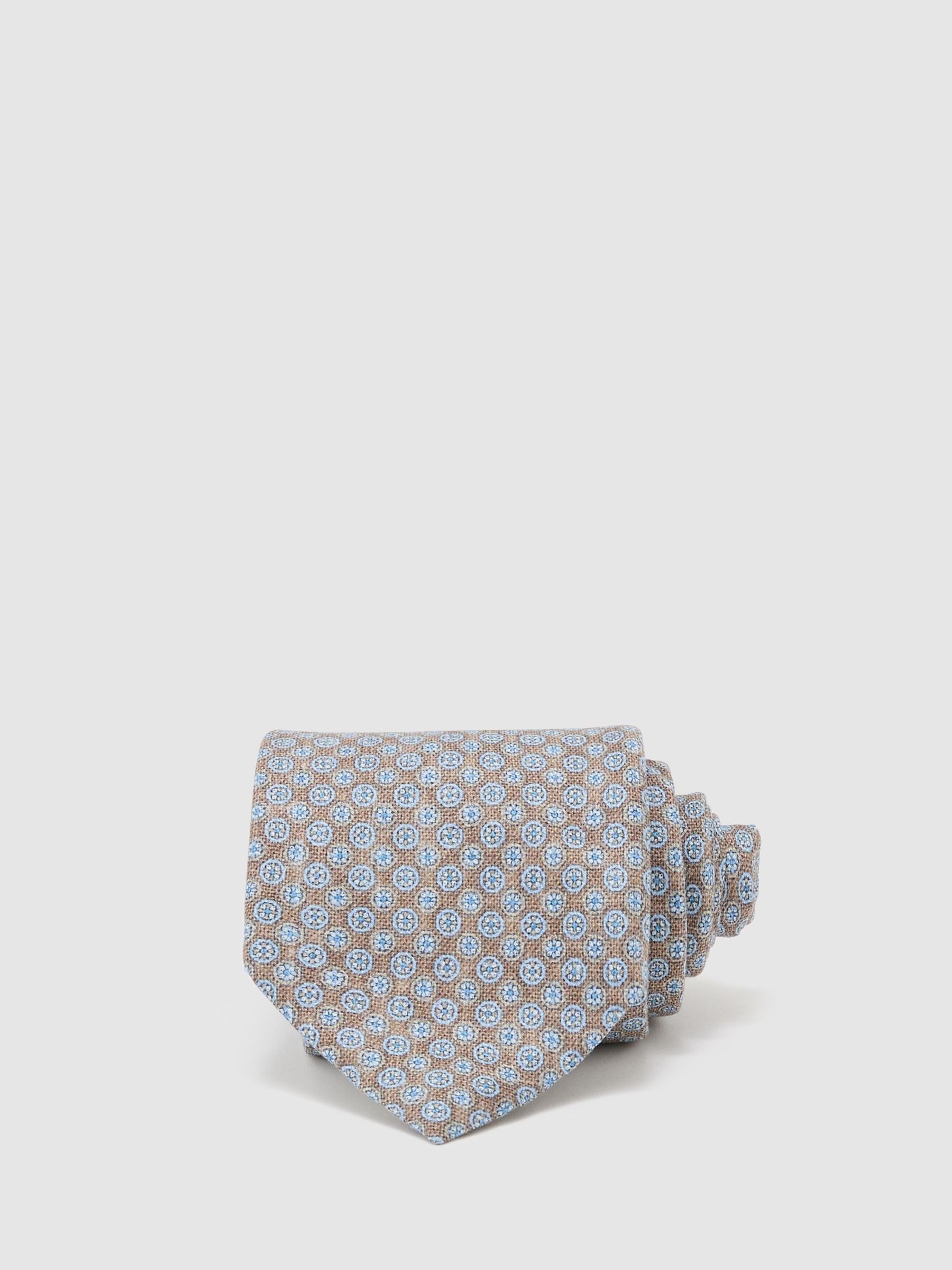 Tie in Brown / Soft Blue (W08793) | £68