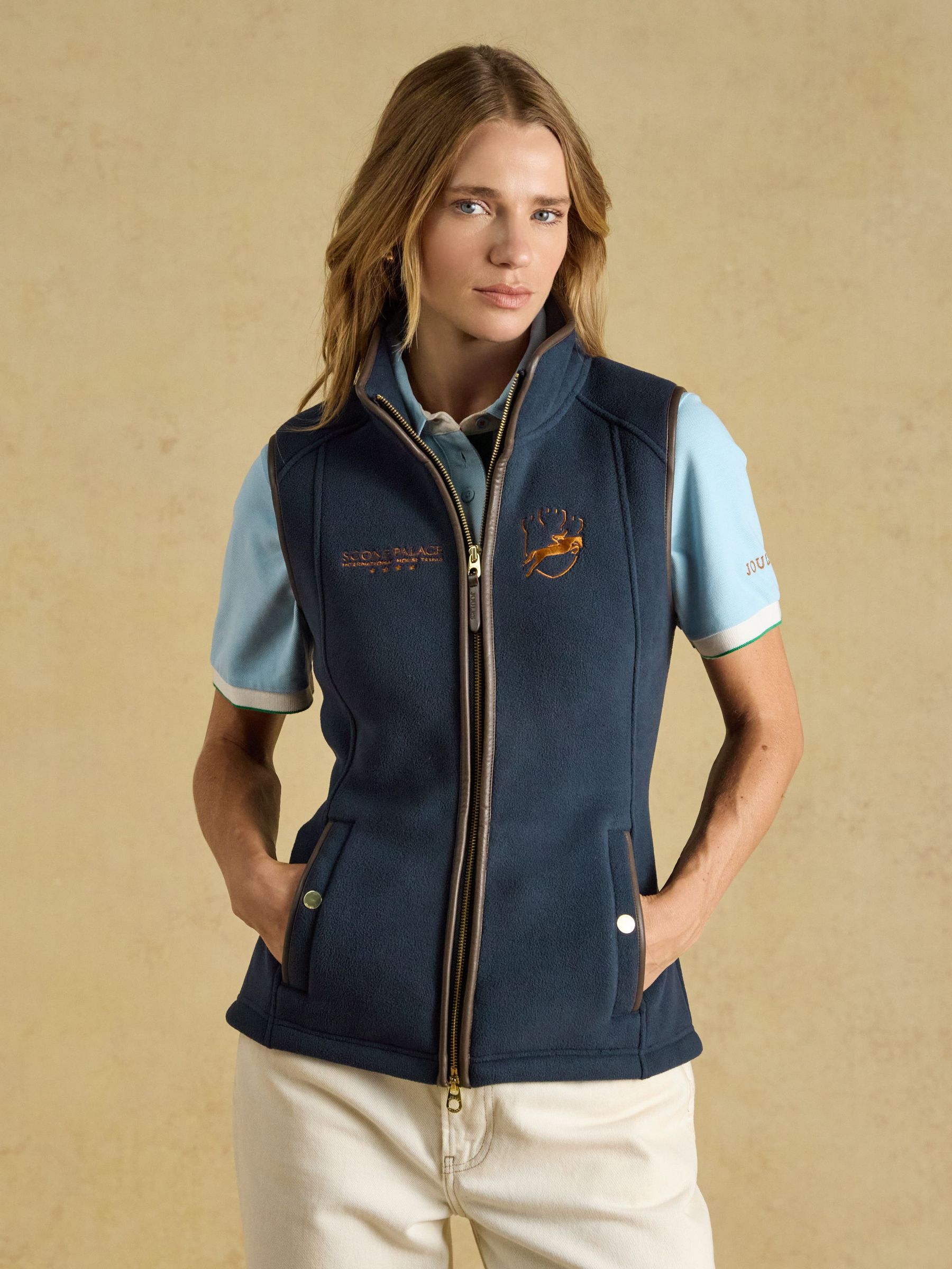 Blue - Heritage Fleece Gilet