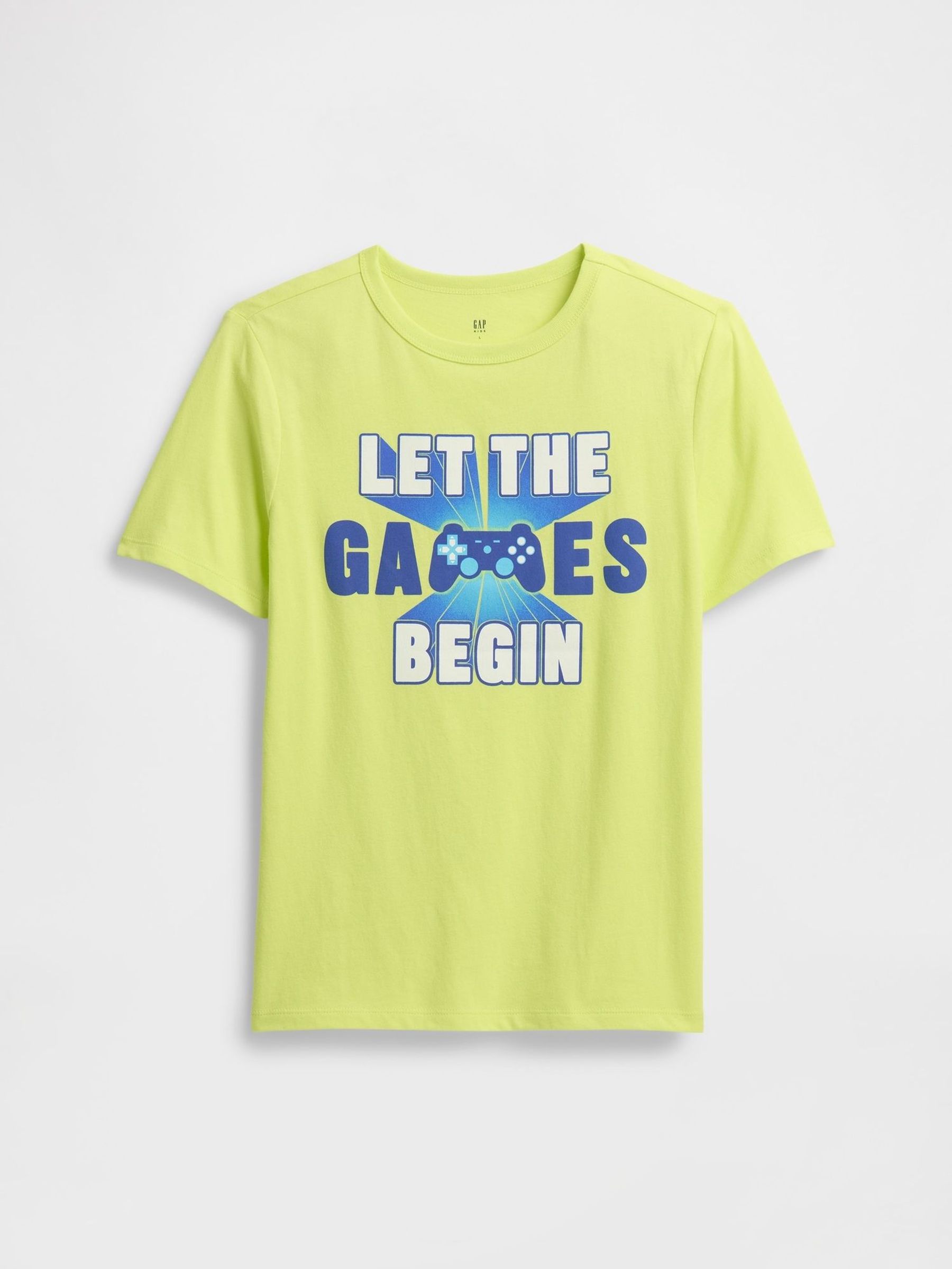 Yellow Game Graphic Short Sleeve T-Shirt (4-13yrs) (W22677) | £10