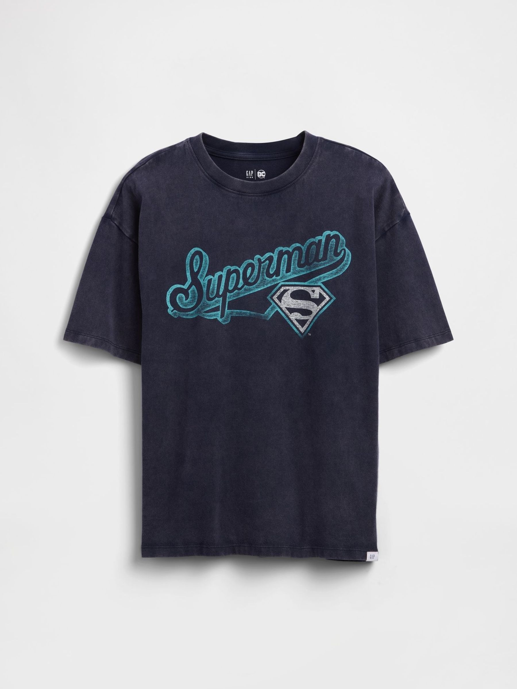 Navy/Blue Superman Graphic Short Sleeve T-Shirt (4-13yrs) (W22693) | £18