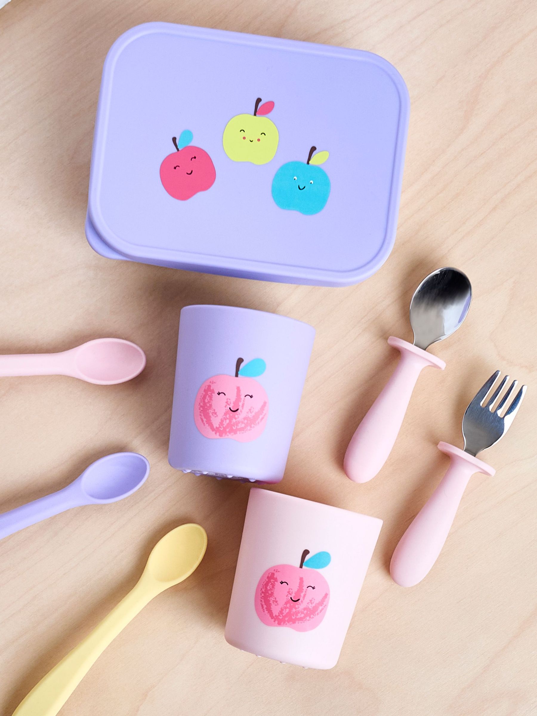 3-Pack Silicone Weaning Spoons (W22751) | £9