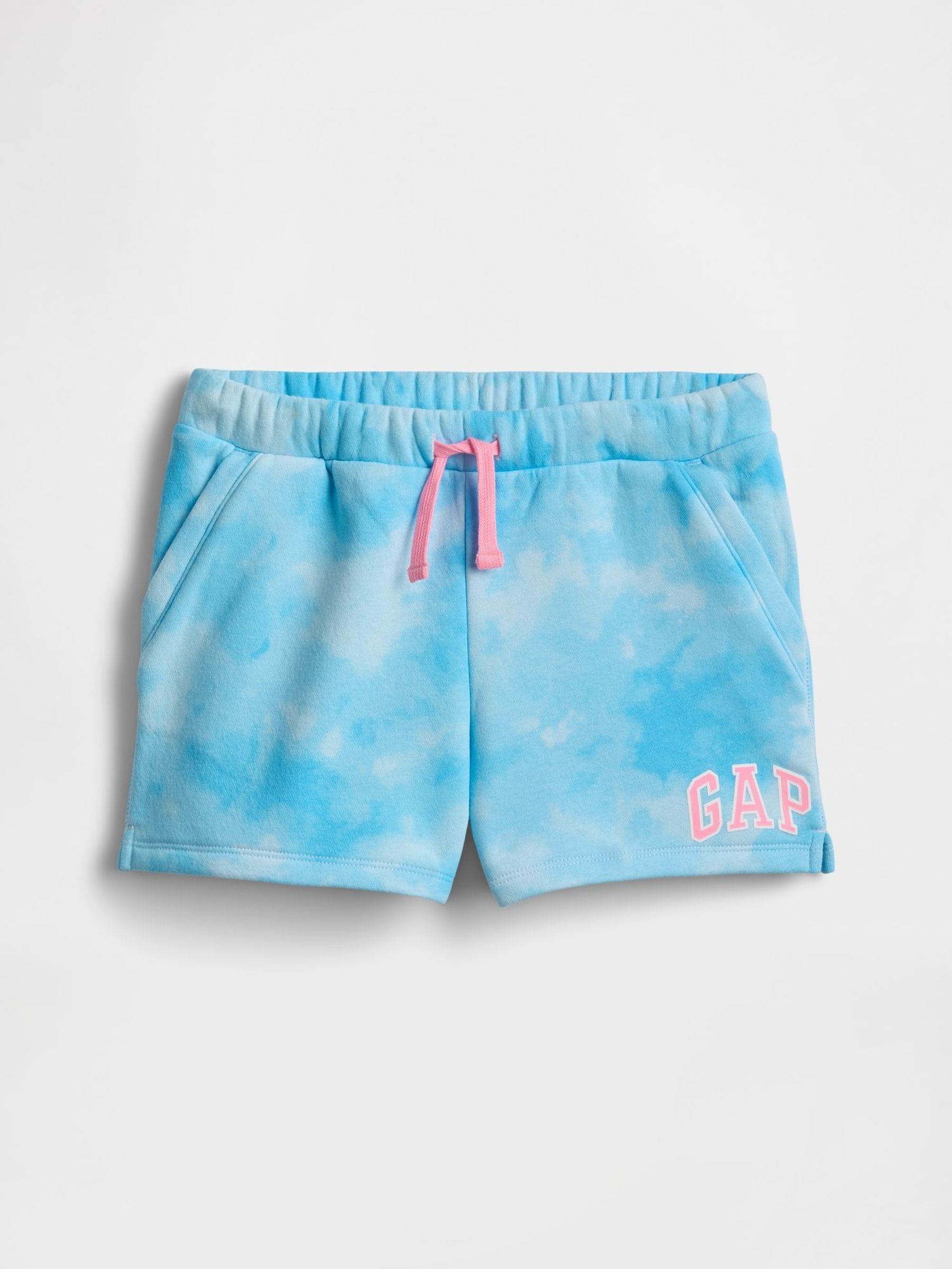 Blue Fleece-Lined Pull On Shorts (W23197) | £14