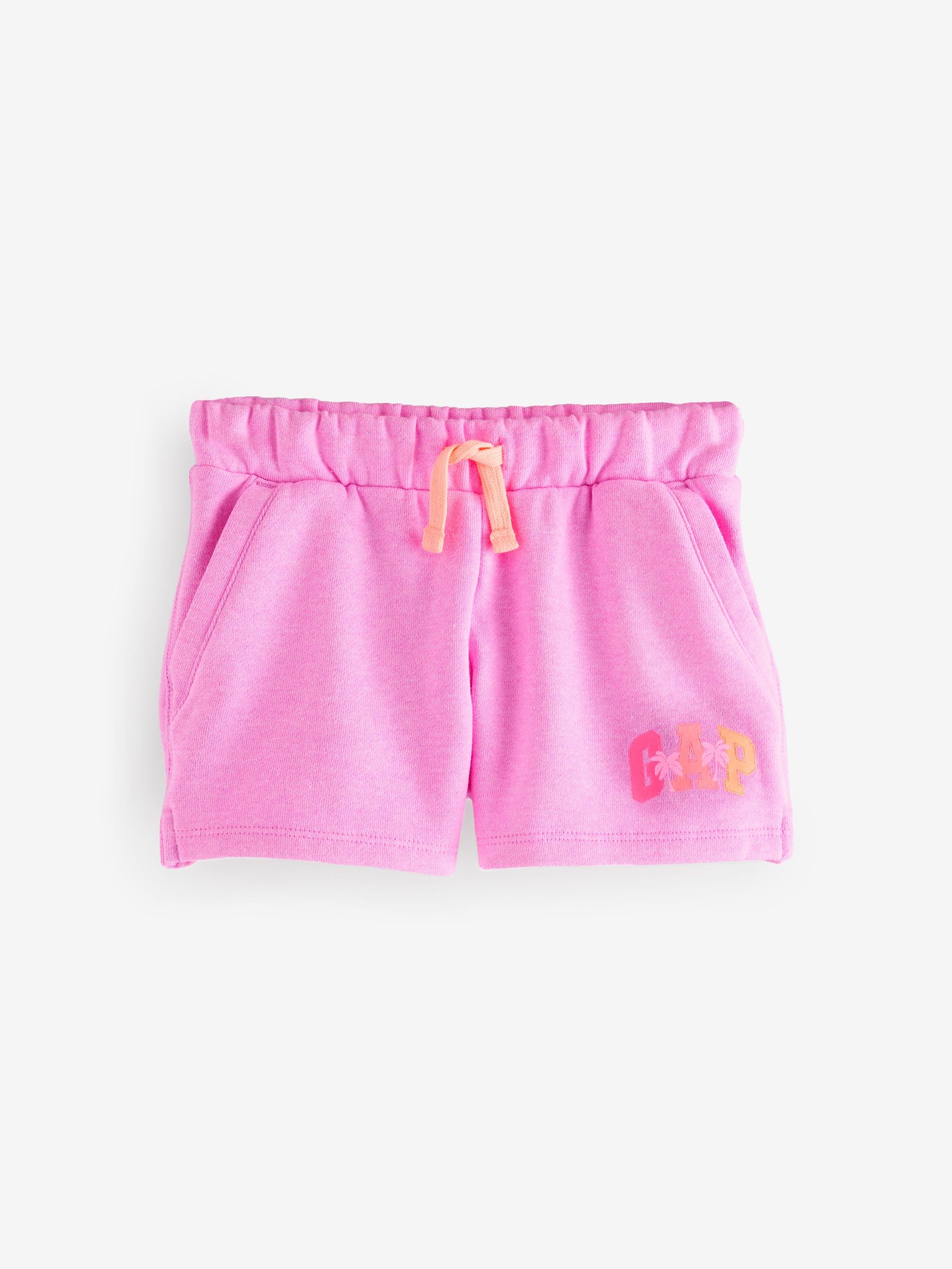 Dark Pink Fleece-Lined Pull On Shorts (W23199) | £14