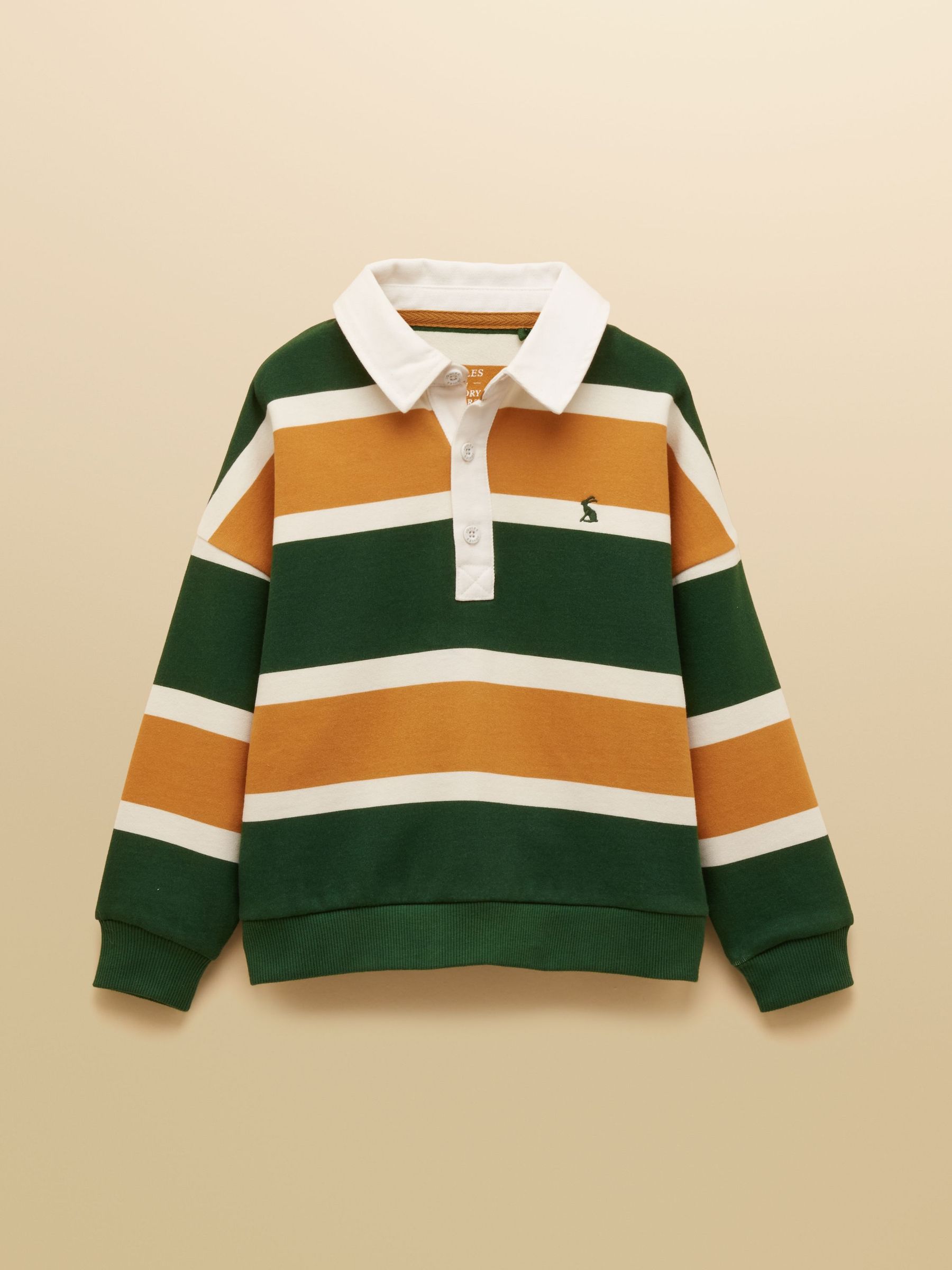 Green/Yellow Boys' Collared Sweatshirt (W23560) | £24 - £30