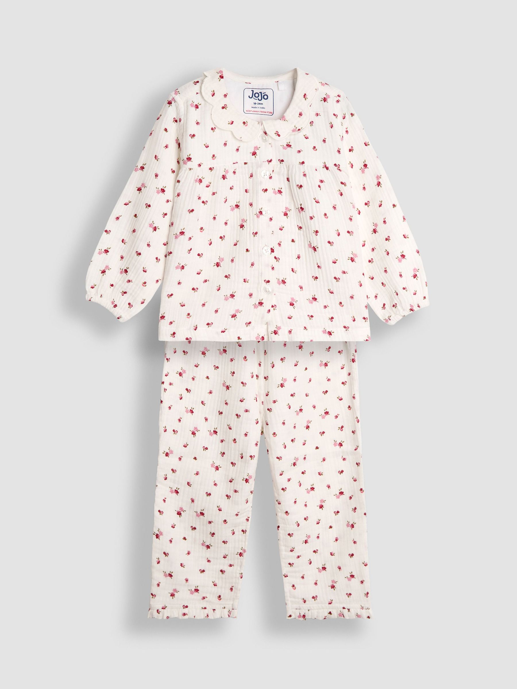 Cream Character Appliqué Jersey Pyjamas (W24284) | £22