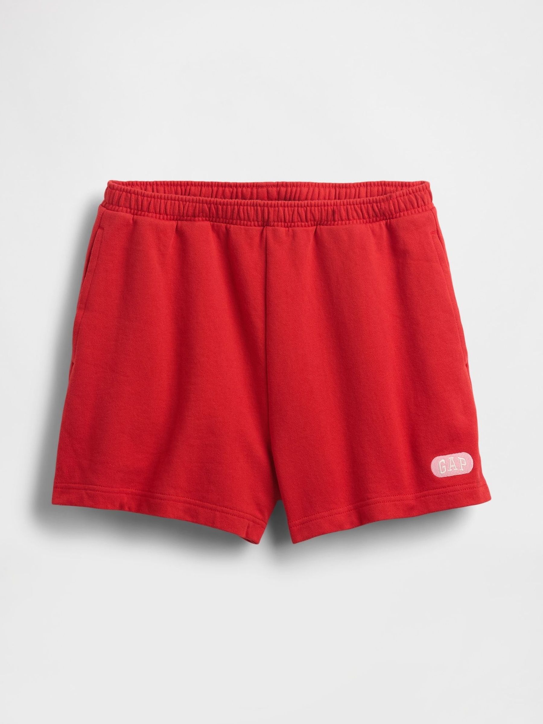 Red Heavyweight French Terry Classic Jogger Shorts (W24434) | £30