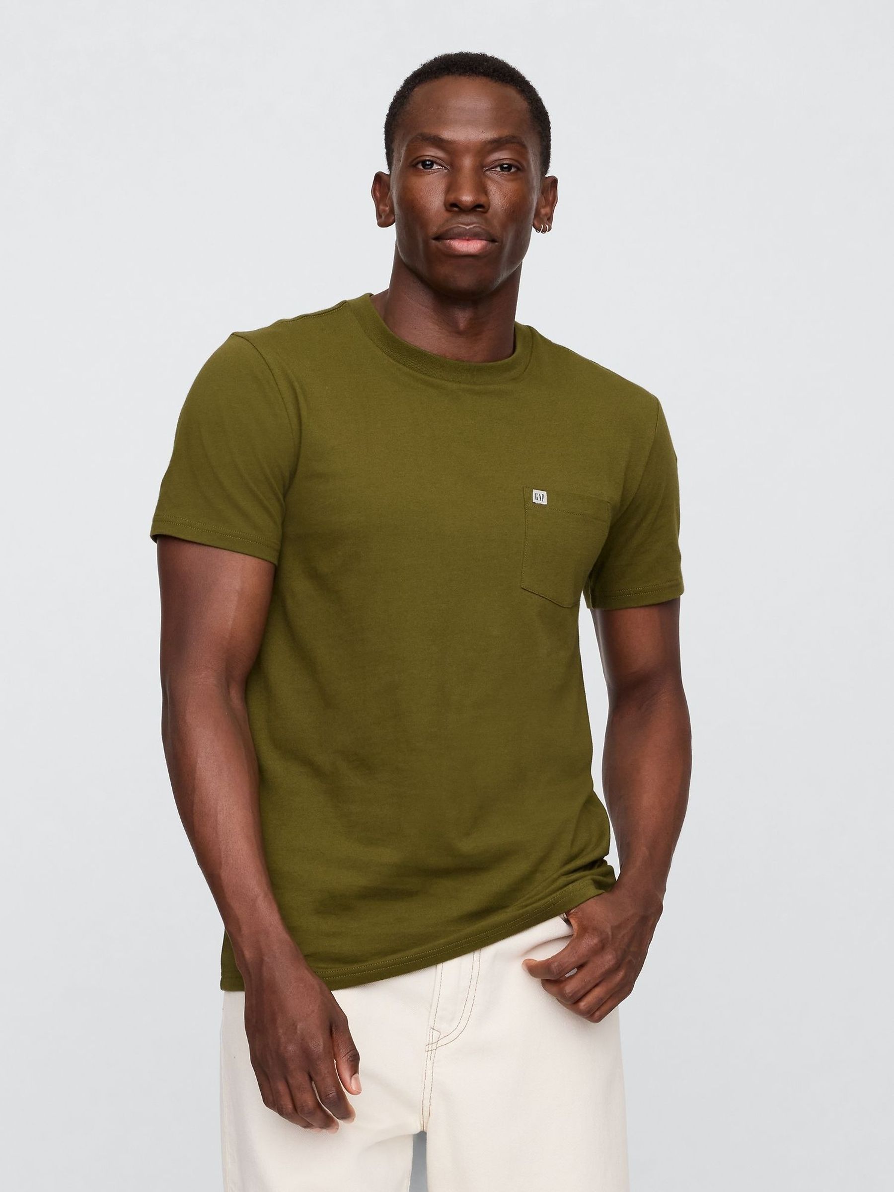 Green Pocket T-Shirt (W24568) | £14