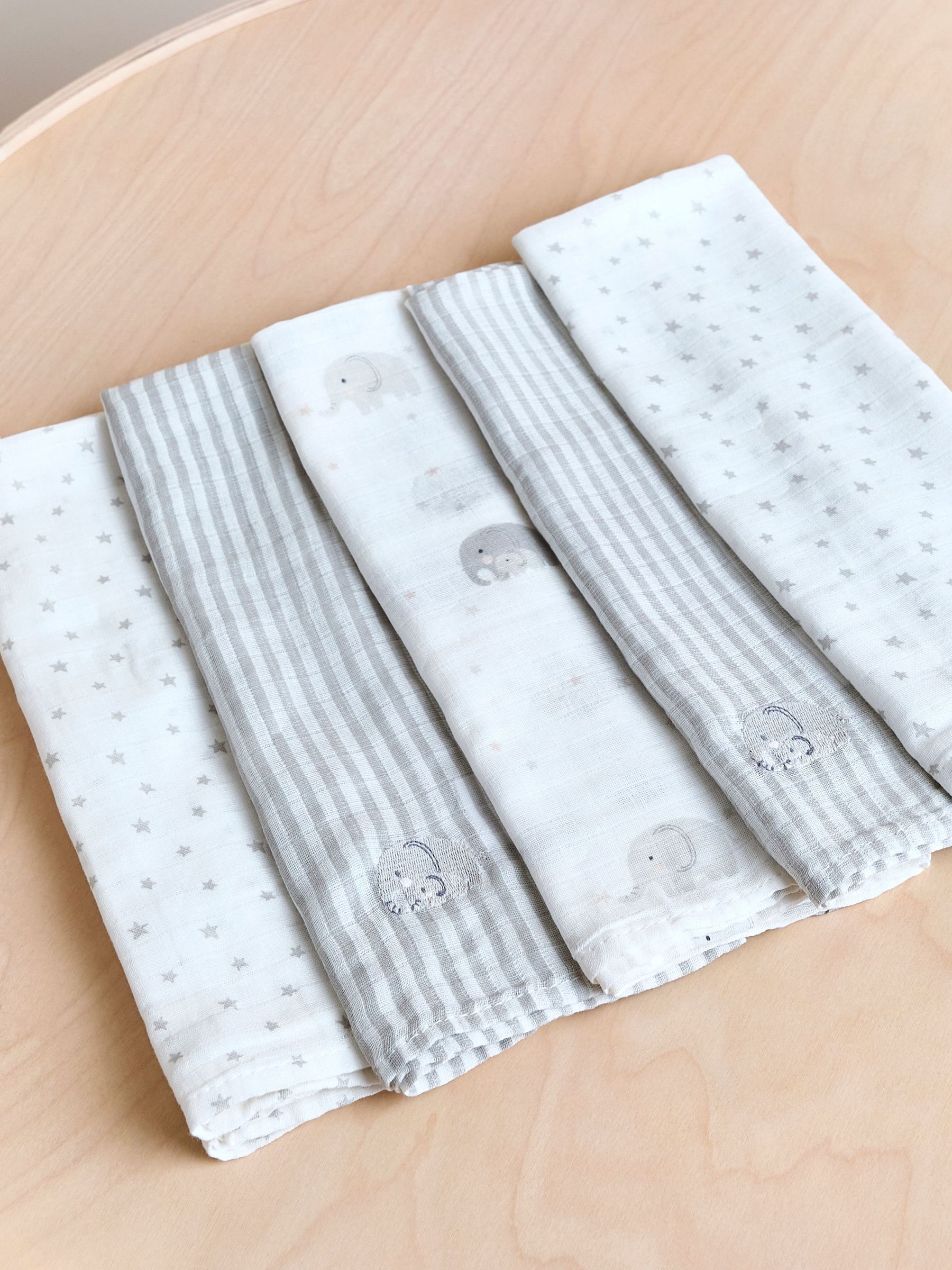 5-Pack Muslins (W25178) | £18