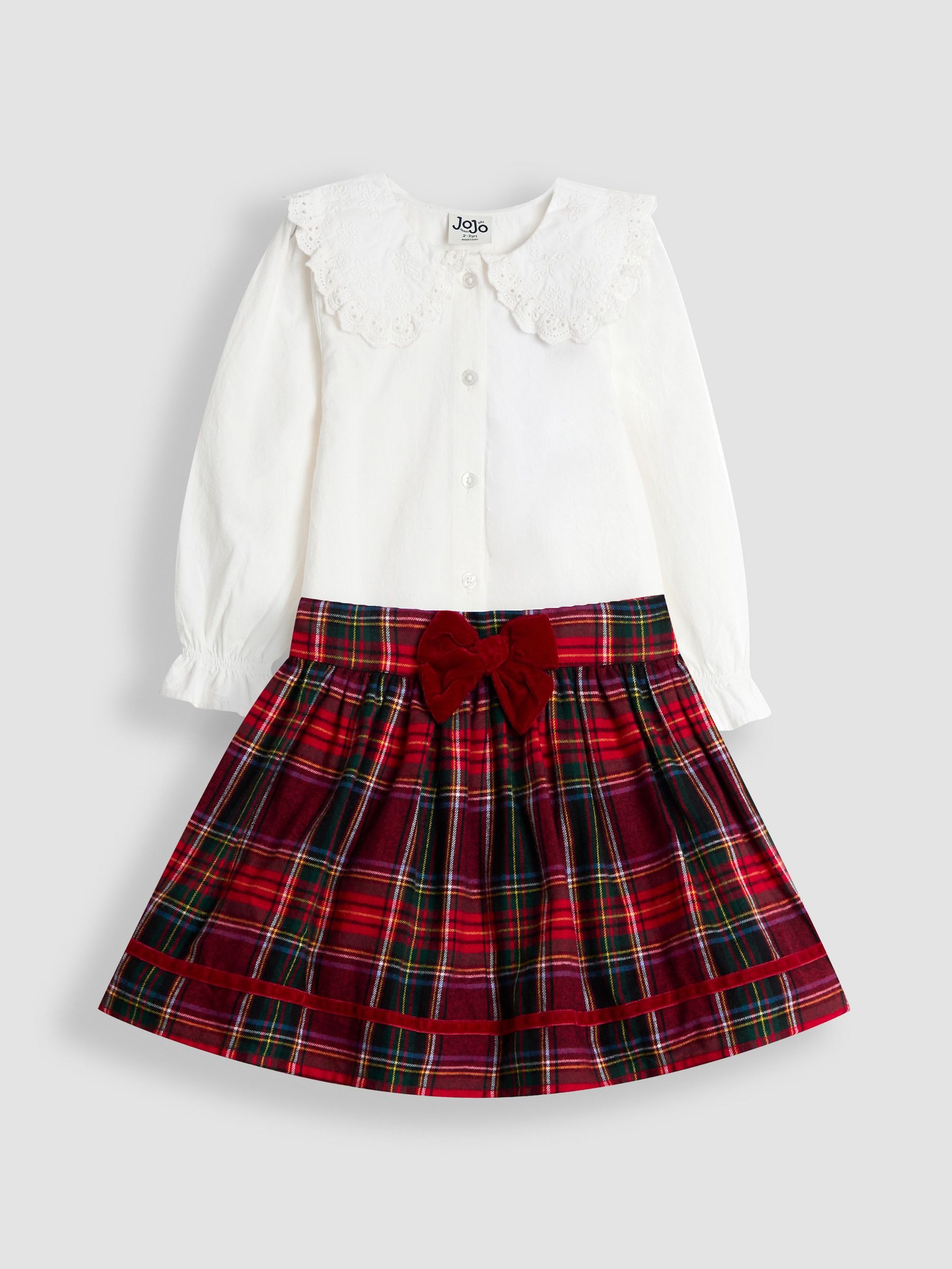 Red Top and Skirt Set (W26843) | £36 - £40