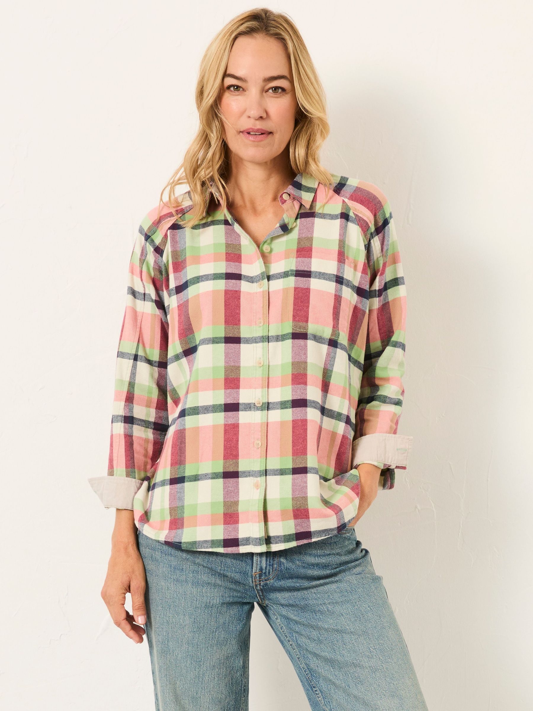 Bessie Green Check Shirt (W27675) | £49.50