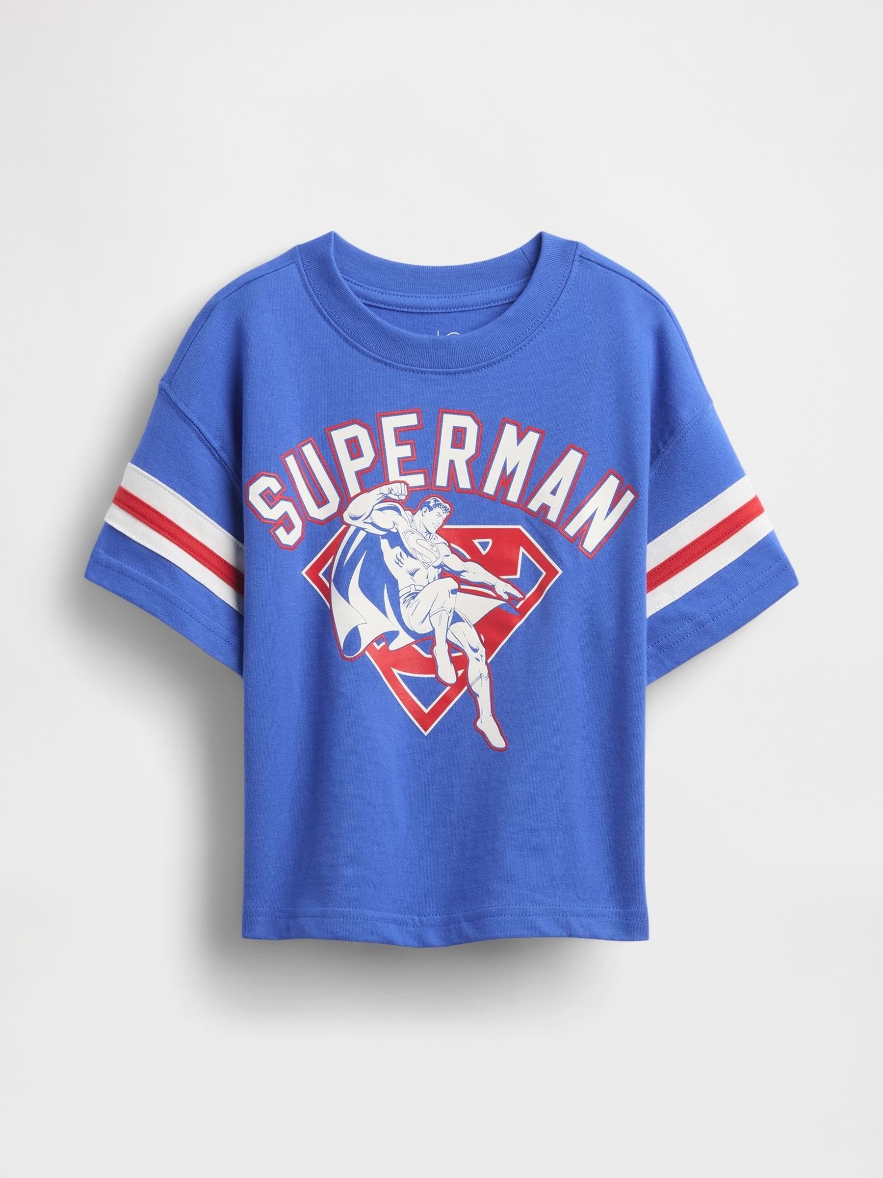 Blue DC Superman Oversized Graphic T-Shirt (6mths-5yrs) (W27849) | £16