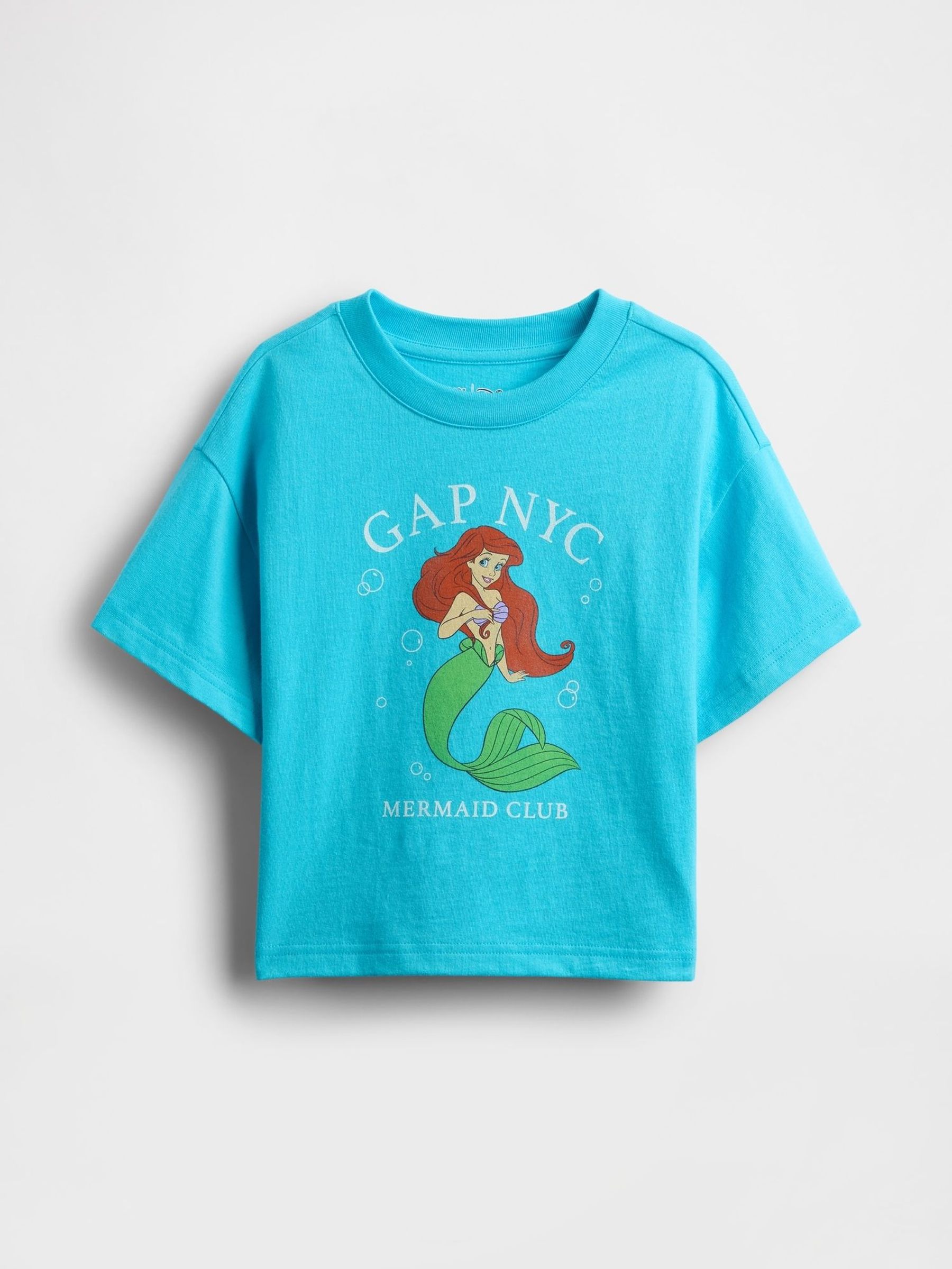 Blue Ariel Disney Graphic Short Sleeve T-Shirt (6mths-5yrs) (W27944) | £18
