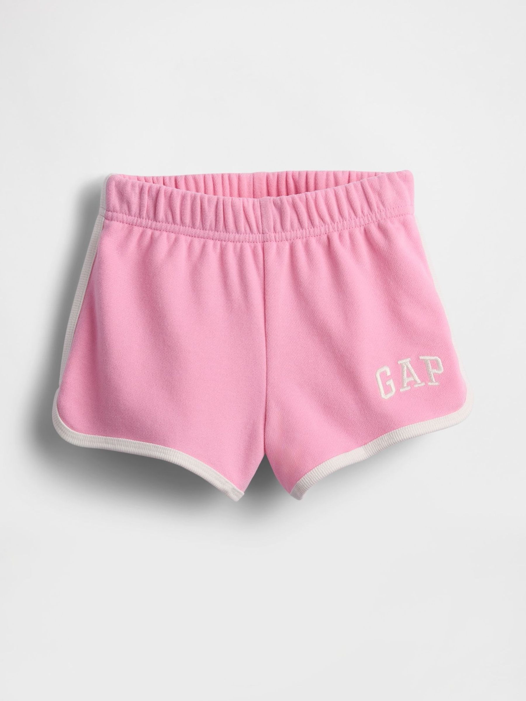Pink Logo Dolphin Hem Pull On Shorts (6mths-5yrs) (W27953) | £15