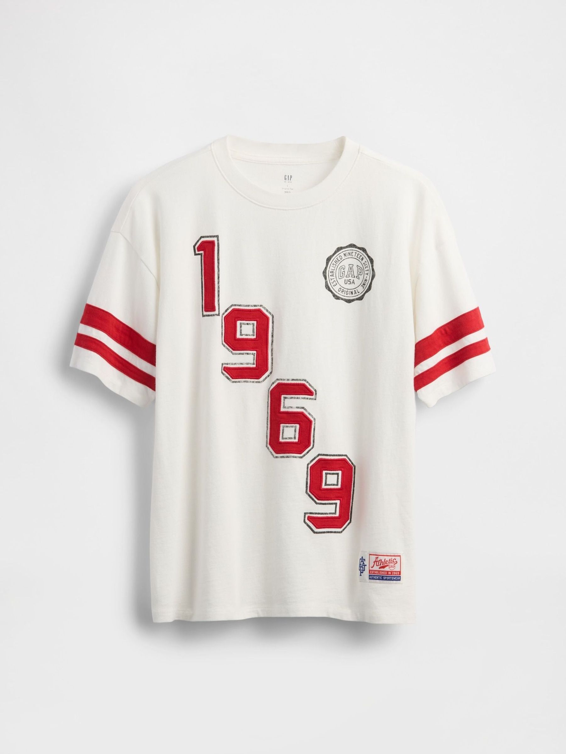 White Logo Jersey Short Sleeve T-Shirt (4-13yrs) (W28356) | £18