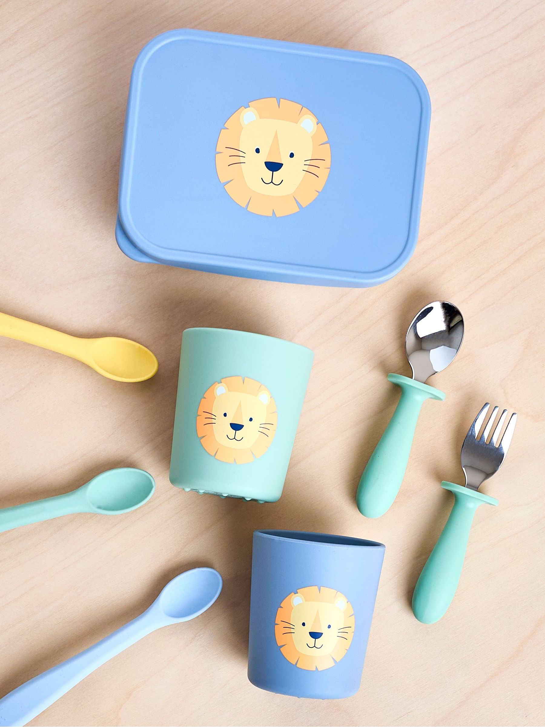 Lion Stainless Steel Lunchbox (W28706) | £25