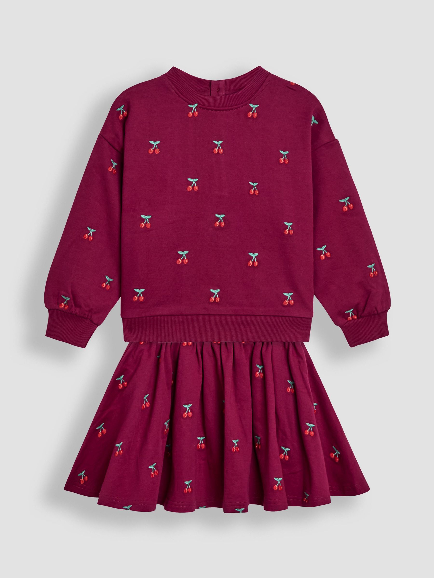 Purple Sweatshirt and Skirt Set (W29924) | £28 - £34