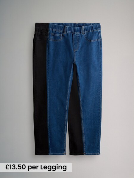 2 Pack Skinny Denim Jeggings (W30504) | £27