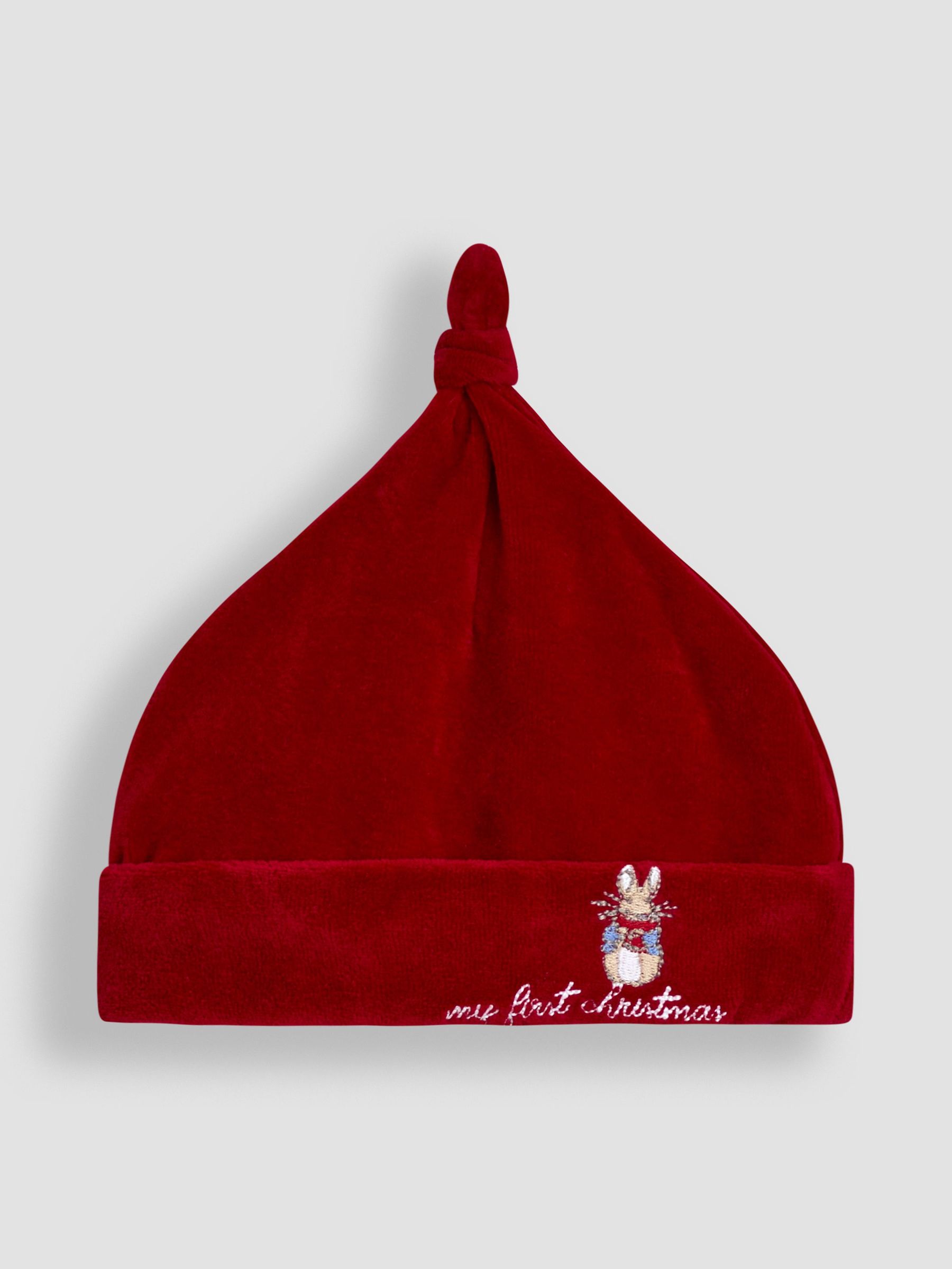 Red Peter Rabbit My First Christmas Hat (W31989) | £6