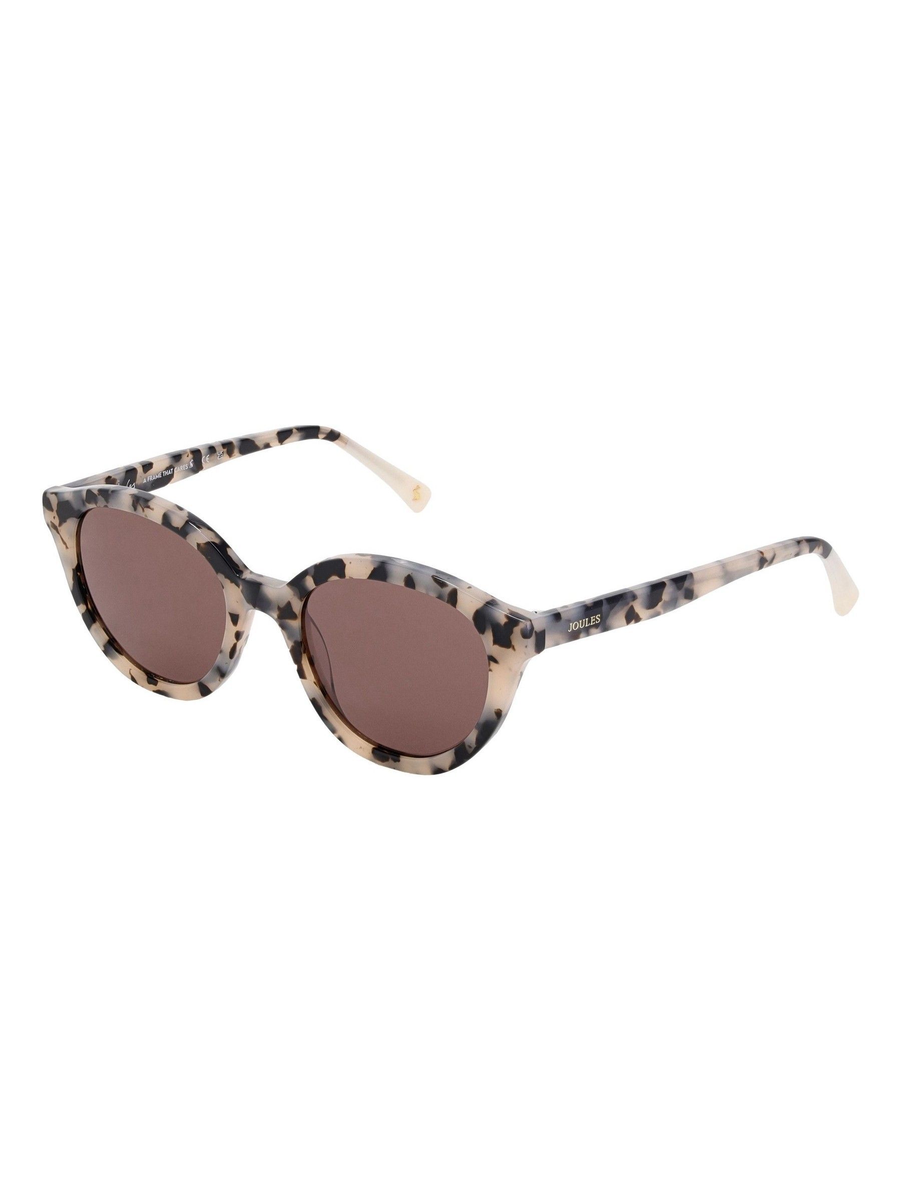Cream Round Sunglasses (W32790) | £75