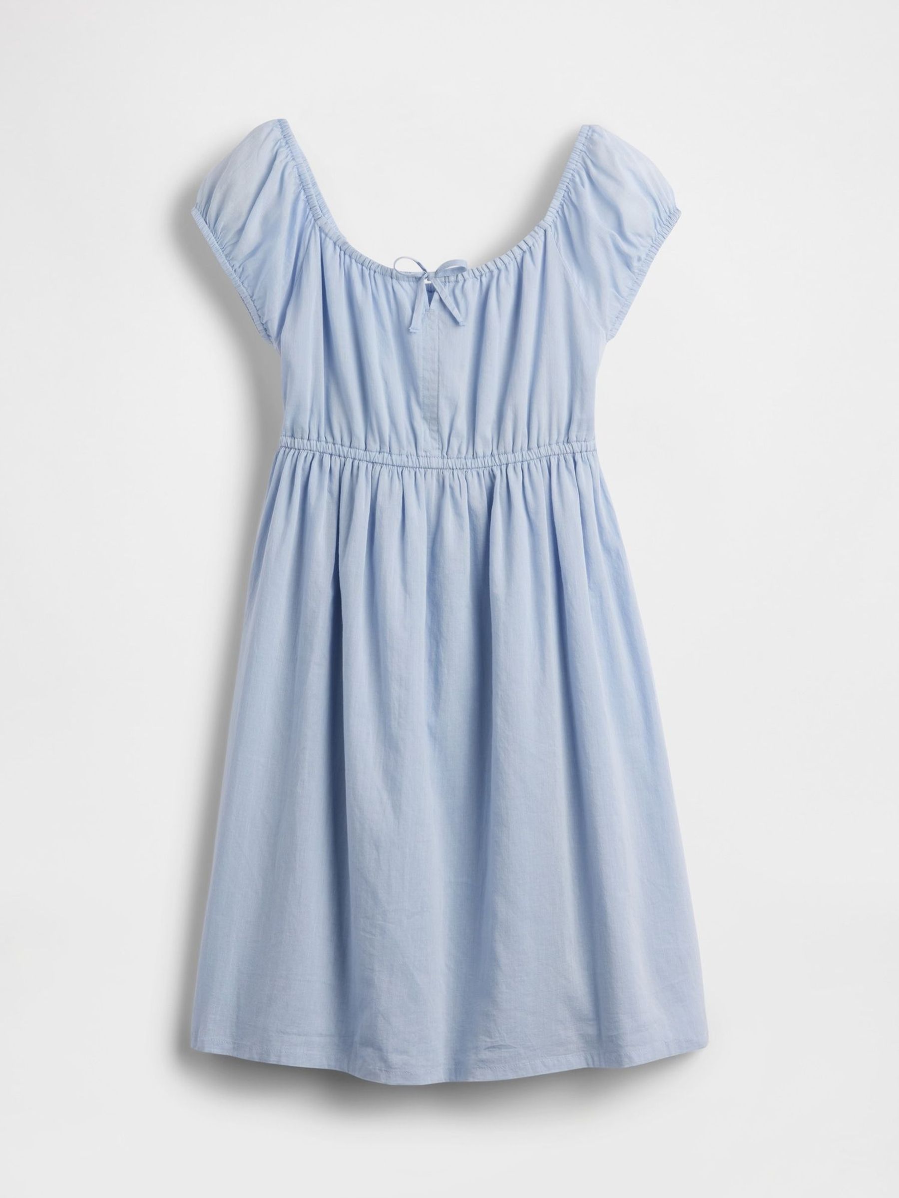 Blue Doll Dress (4-13yrs) (W33156) | £30