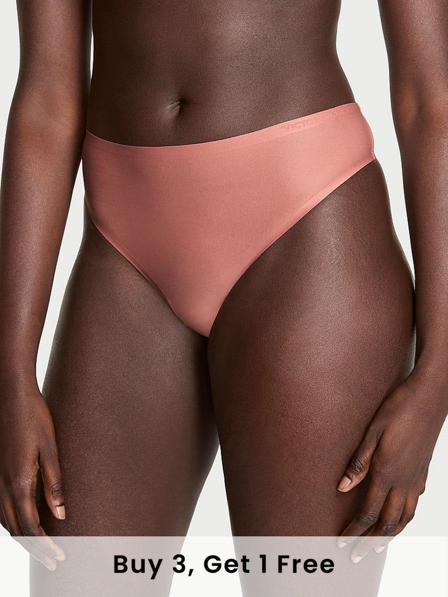 Desert Blush Nude Thong Mid-Rise Knickers (W33409) | £16