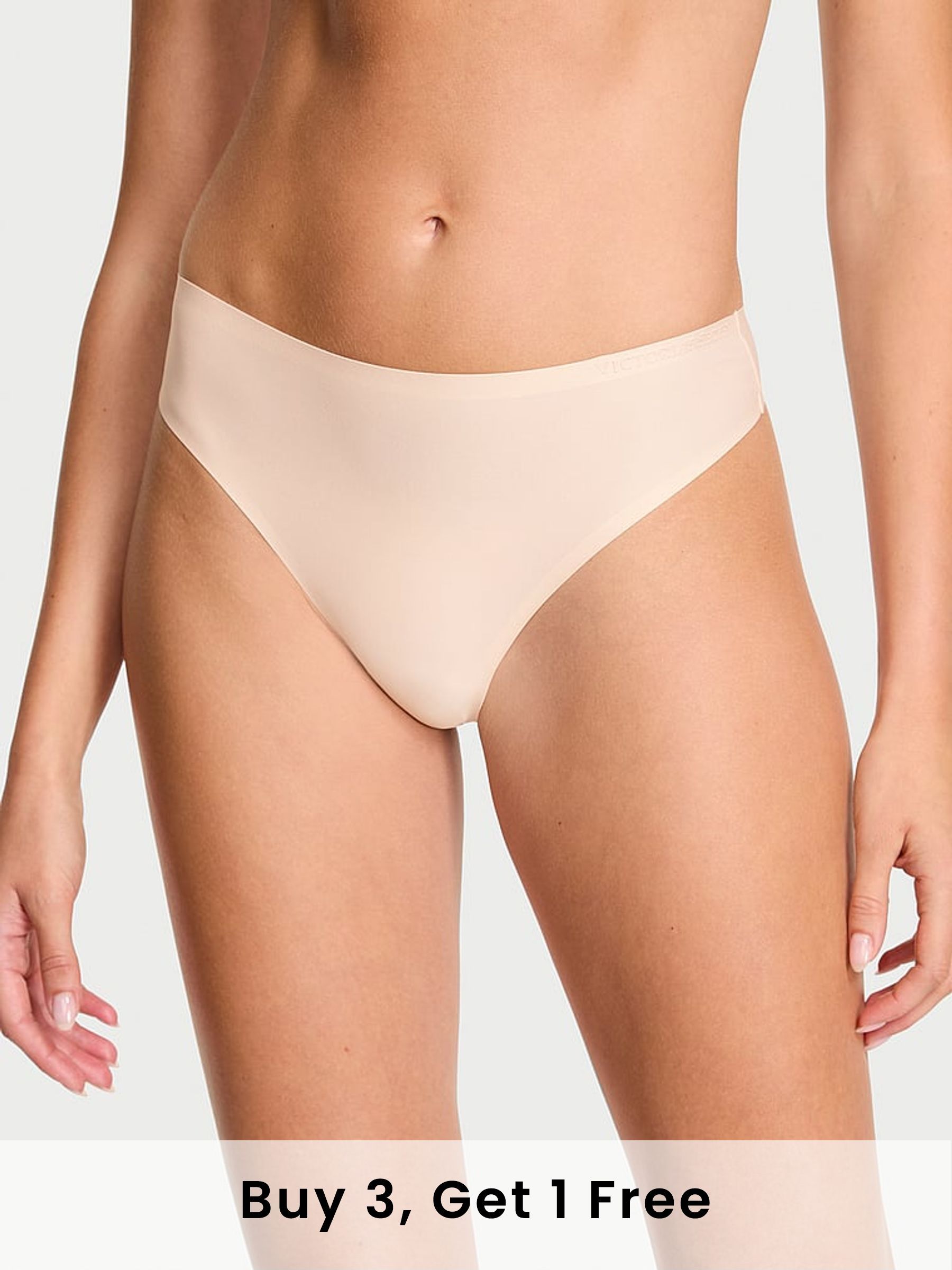 Marzipan Nude Thong Mid-Rise Knickers (W33414) | £16