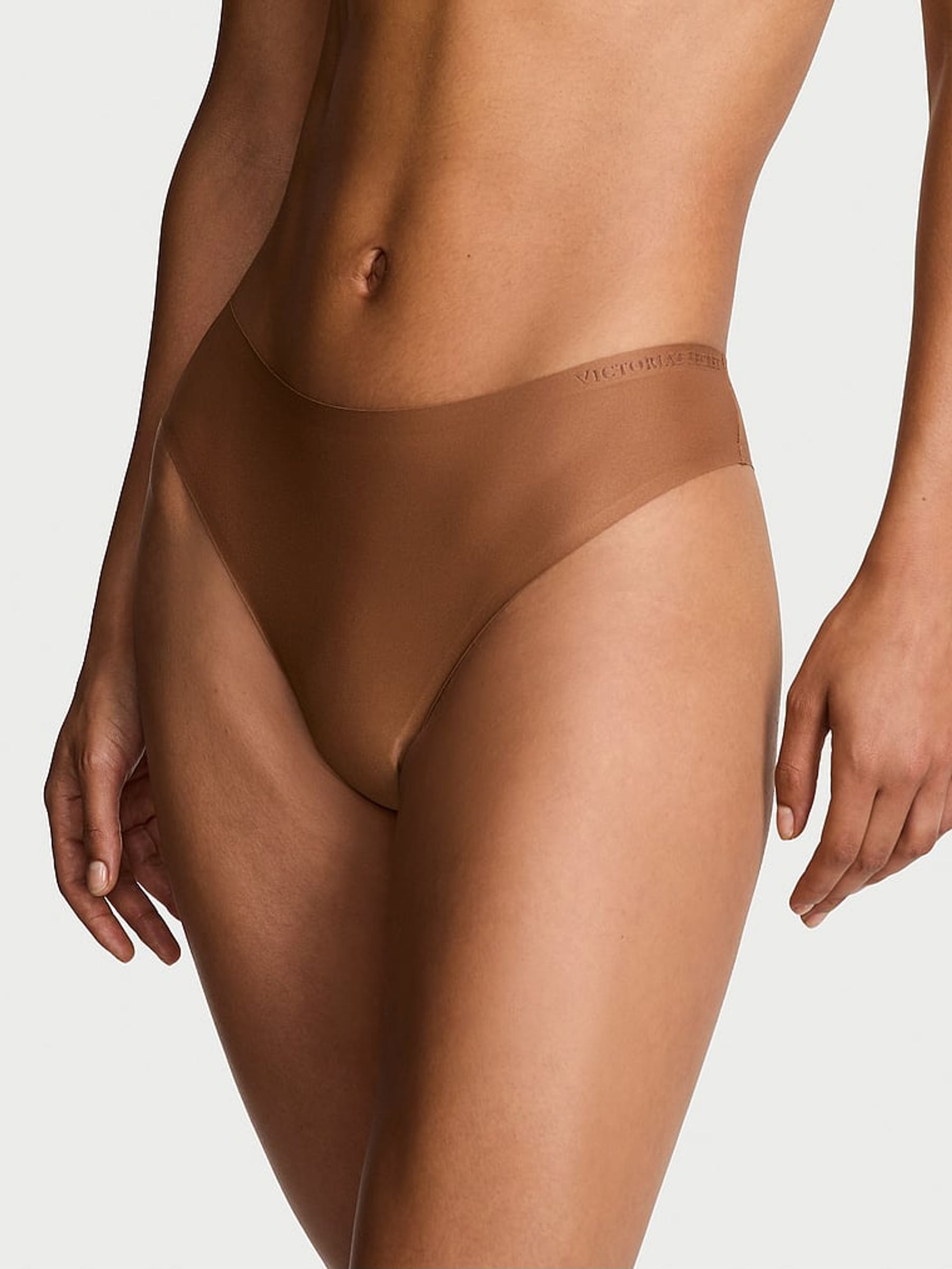 Caramel Nude Thong Mid-Rise Knickers (W33422) | £16