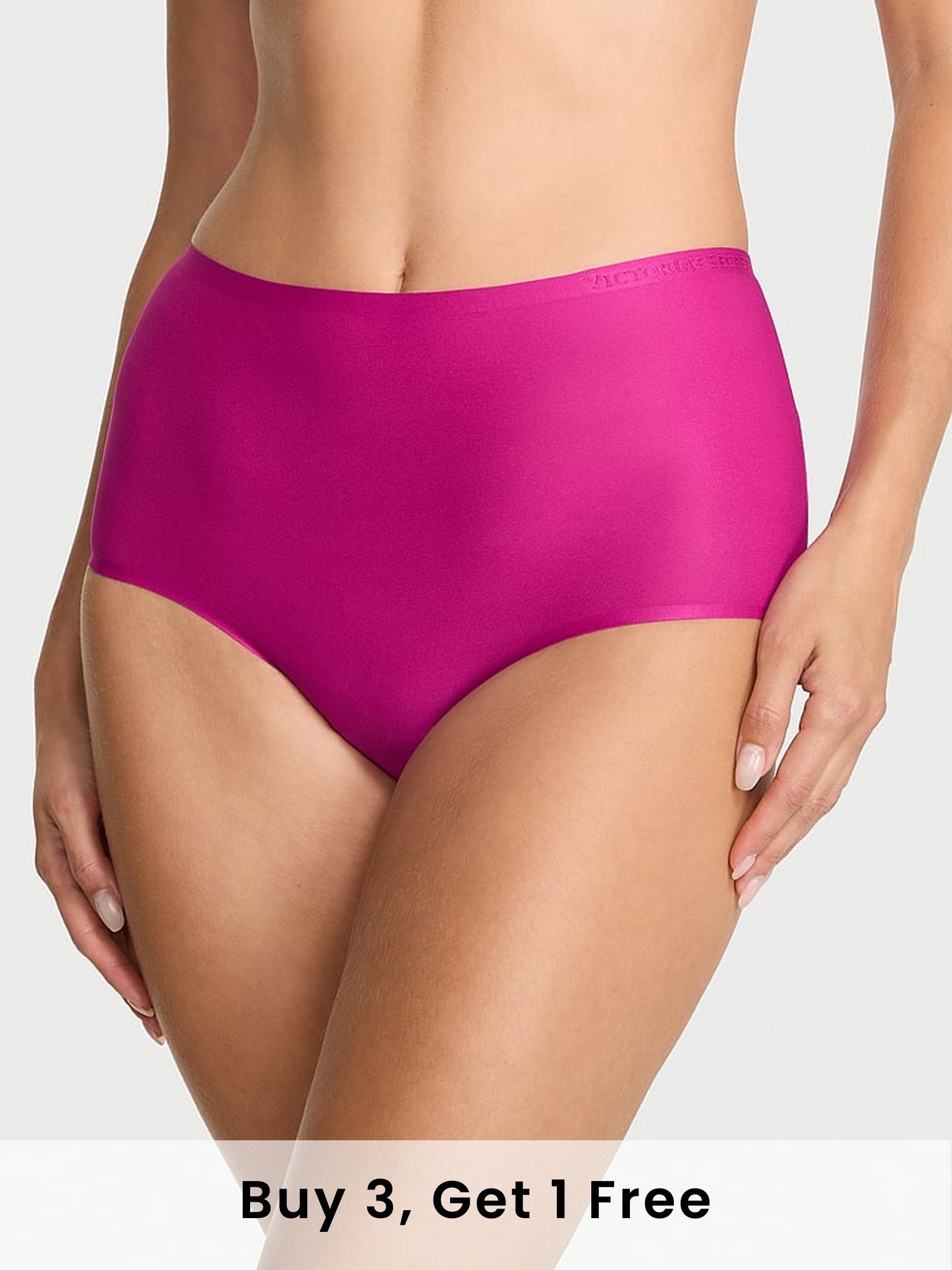 Allure Pink Brief Mid-Rise Knickers (W34116) | £14