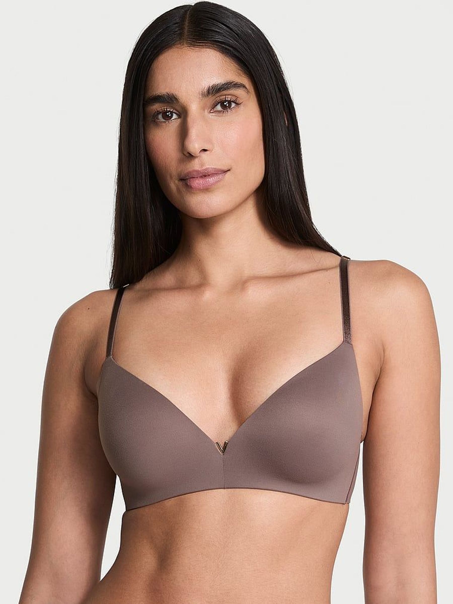 Cloudy Grey Non Wired Push Up Bra (W34134) | £45