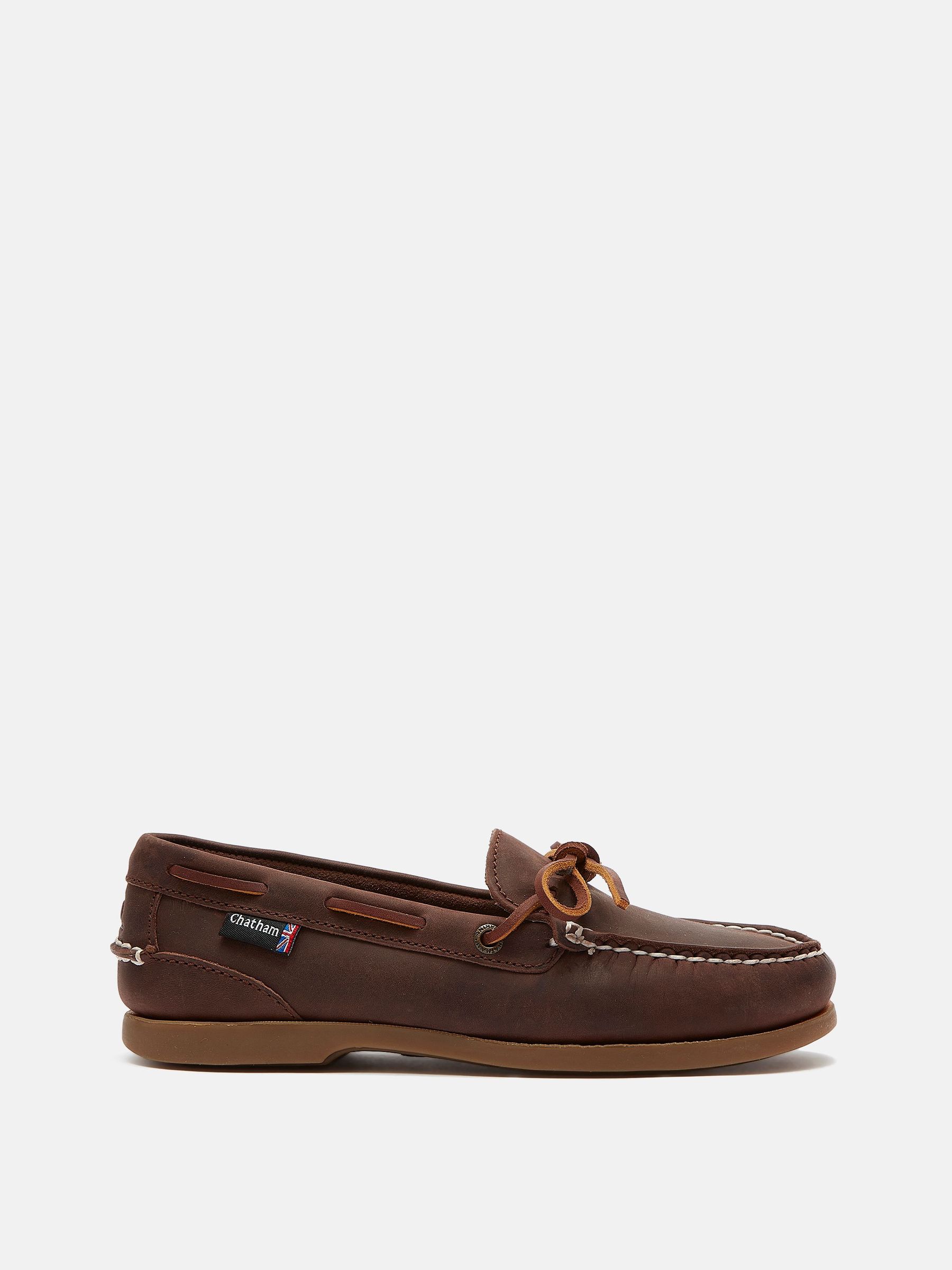 Chatham Chocolate Brown Olivia G2 Boat Shoes (W36386) | £125