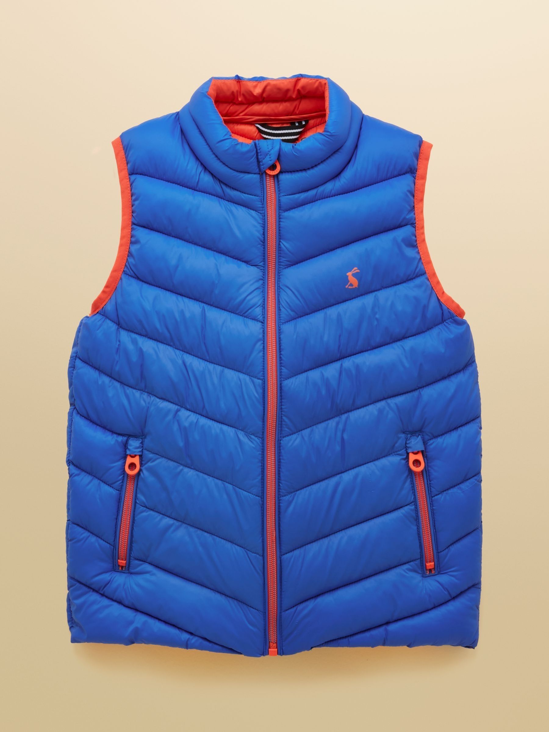 Kids' Crofton Gilet Blue Showerproof Padded Gilet (W37942) | £26 - £32
