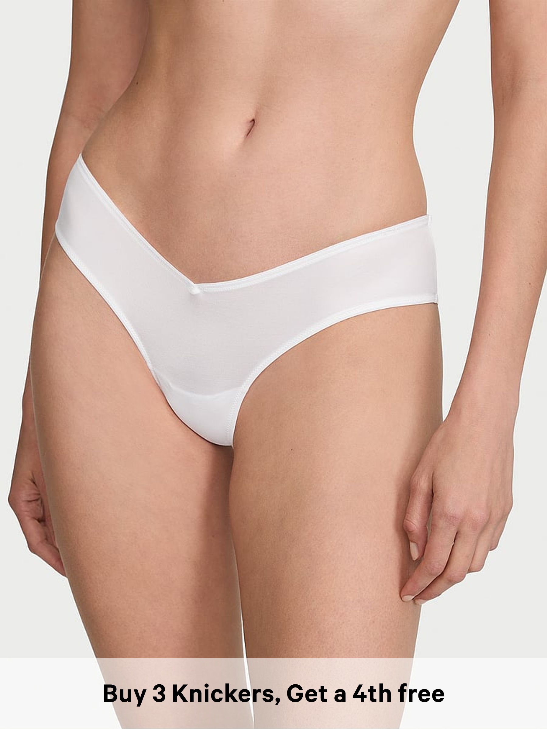 White Cheeky Knickers (W38716) | £14